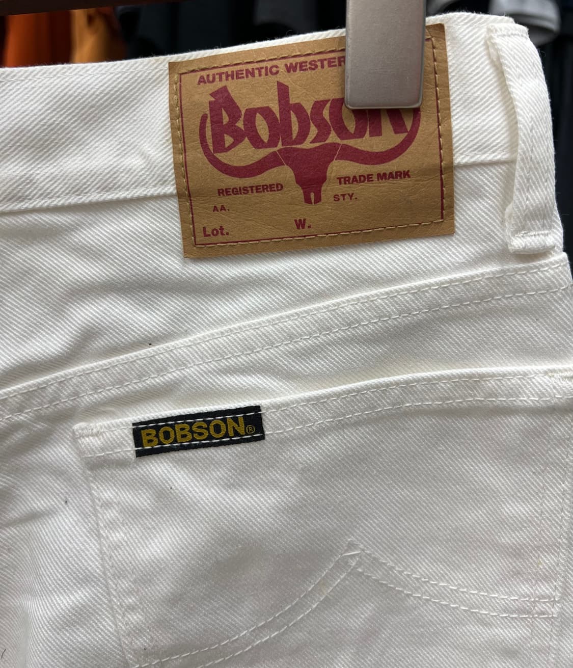 Bobson 화이트 데님 29  상품이미지4