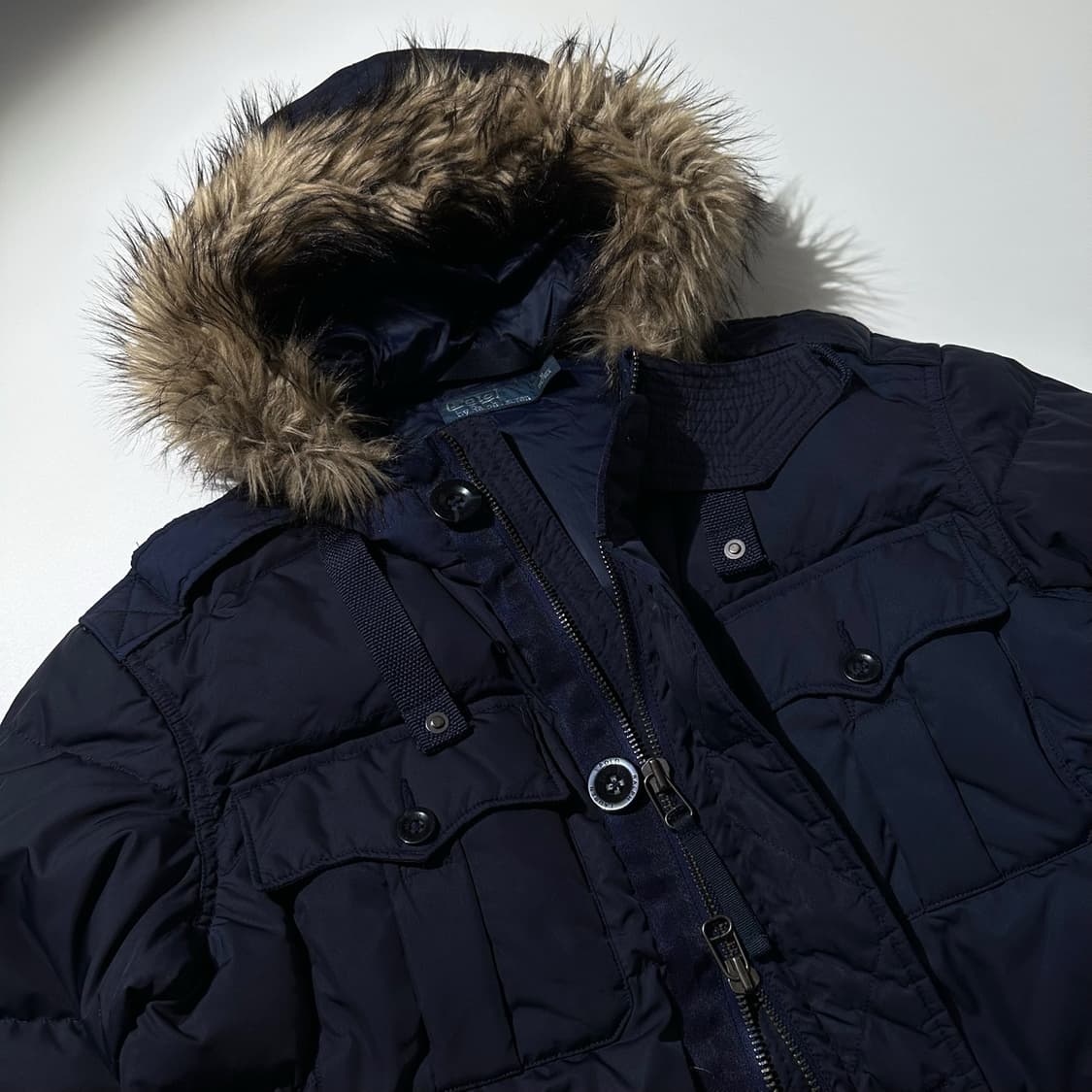 폴로 랄프로렌 히말라야 덕다운 패딩 파카 네이비 상품이미지4