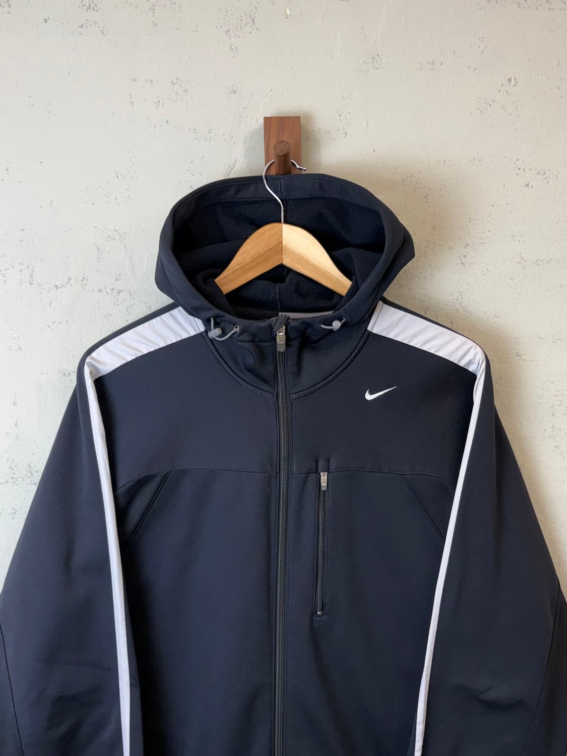 나이키 00s 올드스쿨 써마핏 스우시 후드 져지 상품이미지5