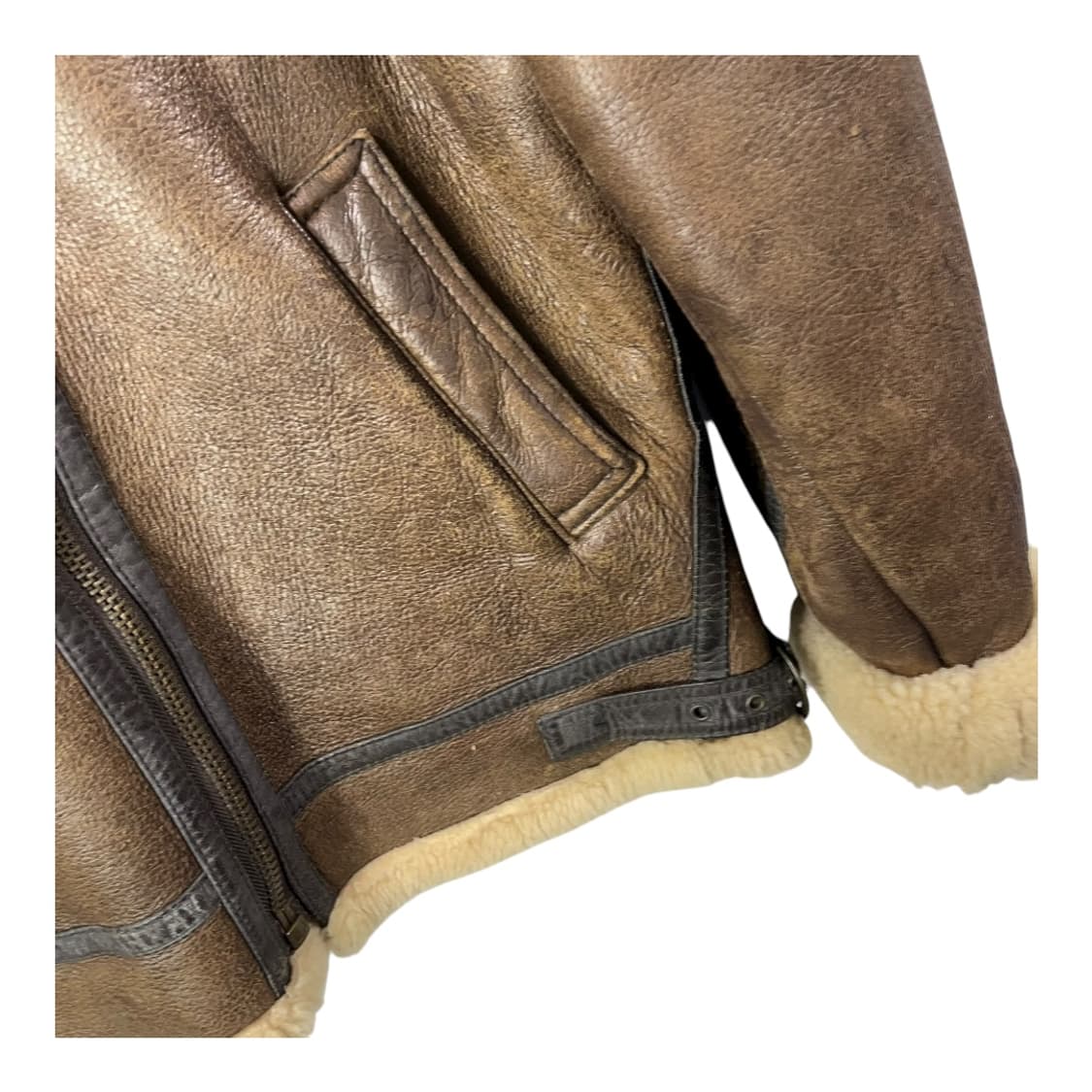 [VTG] 빈티지 B-3 램스킨 레더 무스탕 상품이미지4