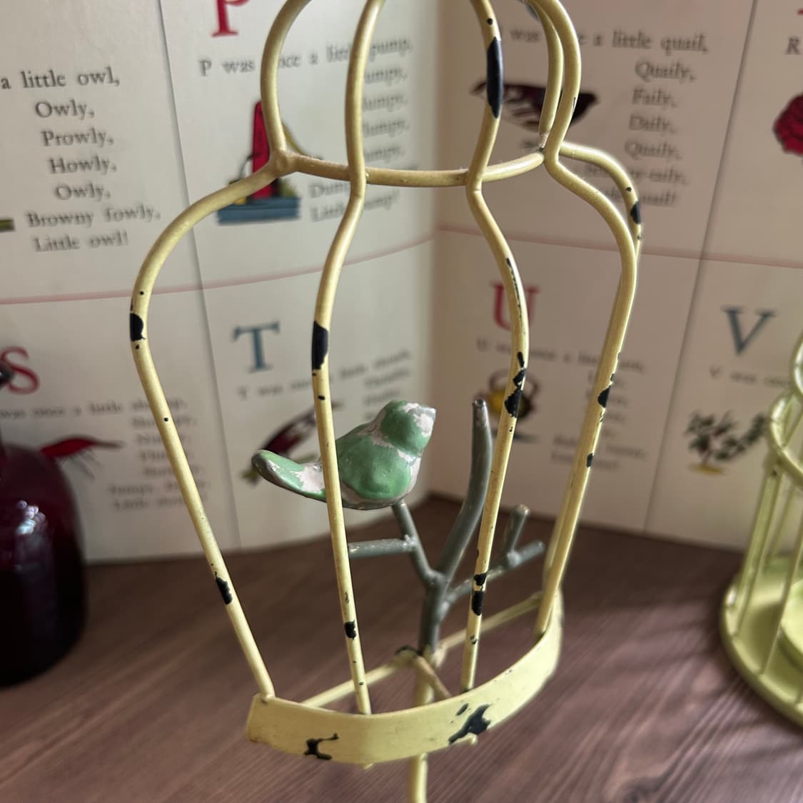 새장 장식 벽걸이 후크 소품 상품이미지10