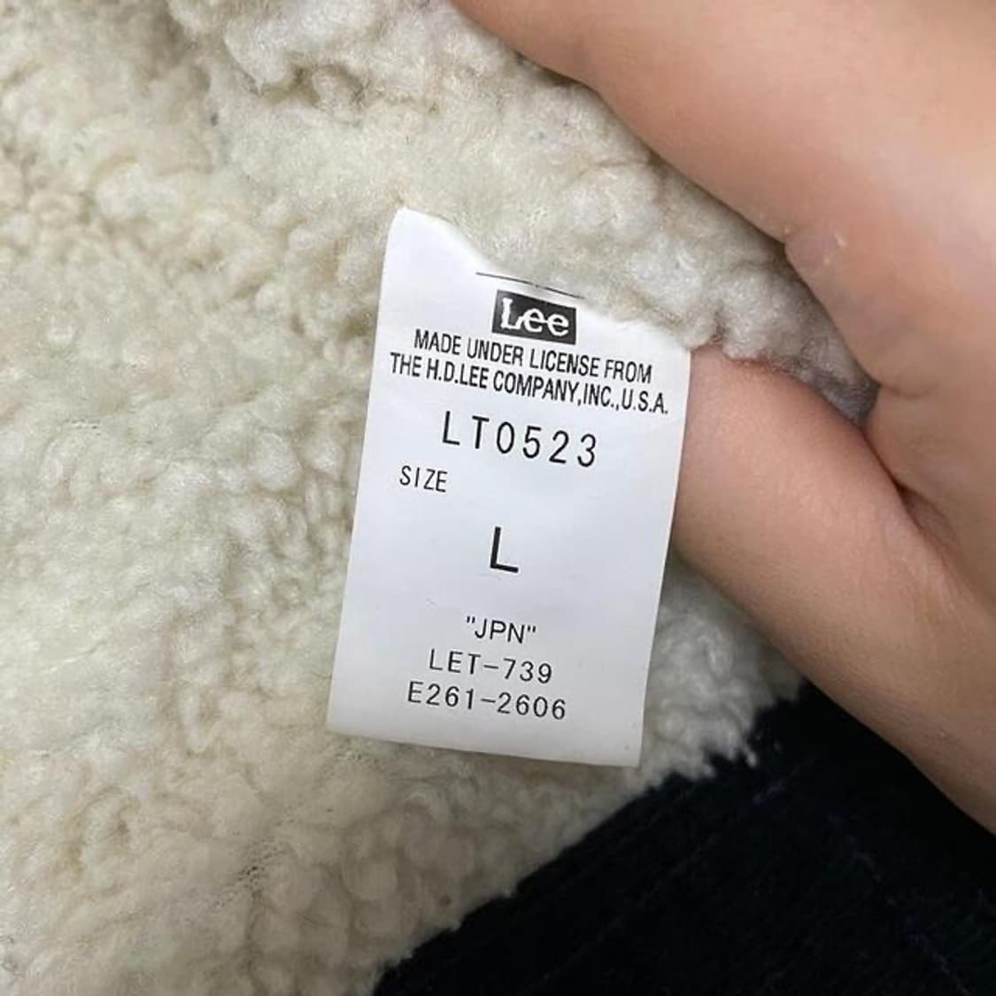 Lee 스톰 라이더 보아 트러커 자켓 (L)  상품이미지7