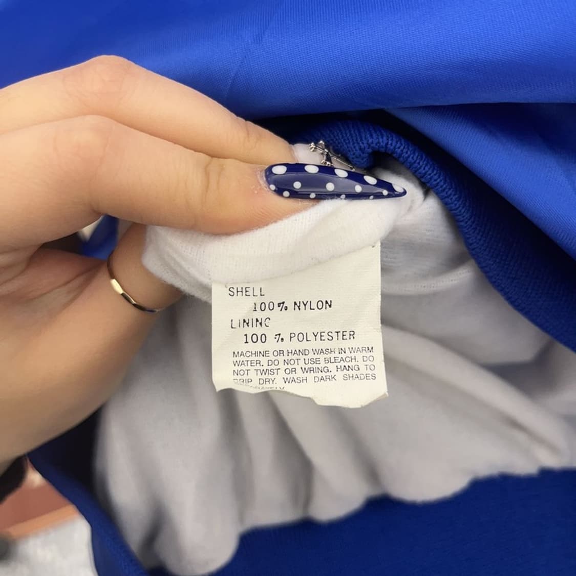 킹 루이 U.S.A 데비 레트로 펑크 새틴 바시티 자켓 XL C08741 상품이미지6