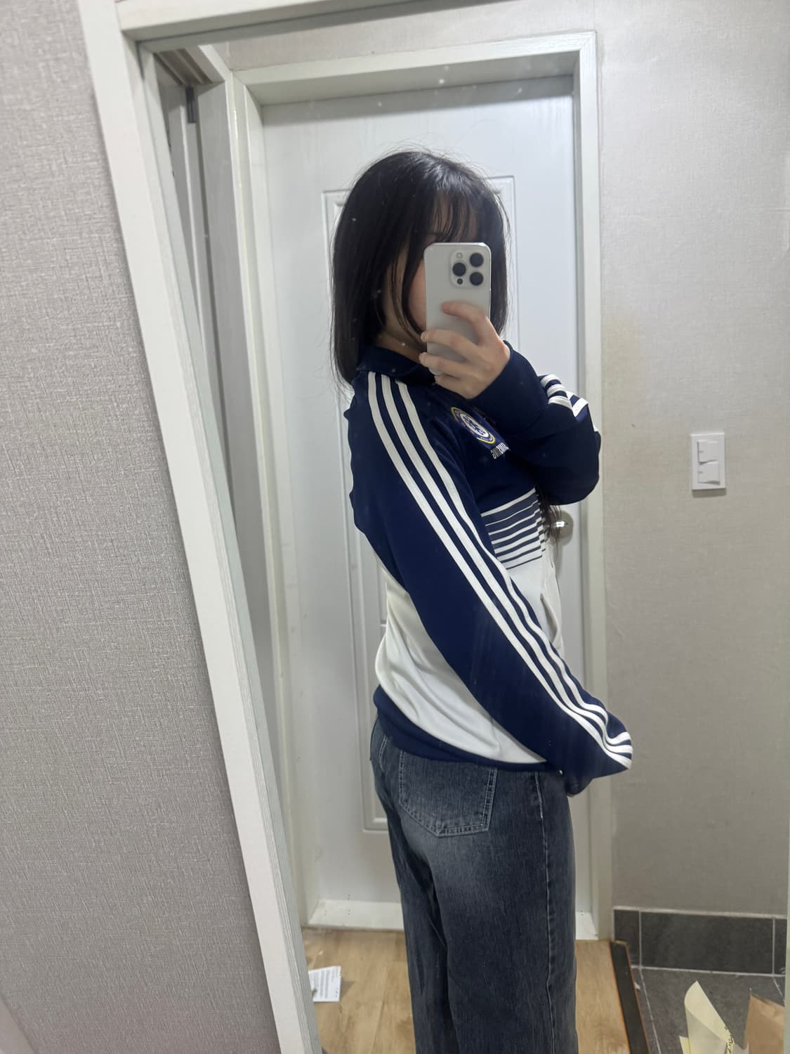 아디다스 첼시 네이비 트랙탑 져지 상품이미지2