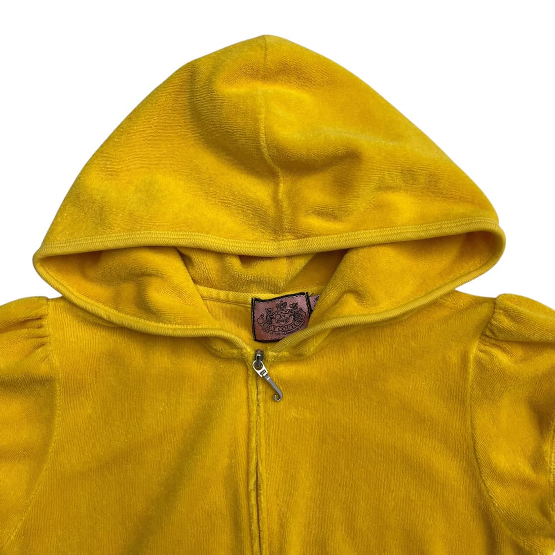 쥬시꾸뛰르 옐로우 반팔 후드집업 상품이미지4