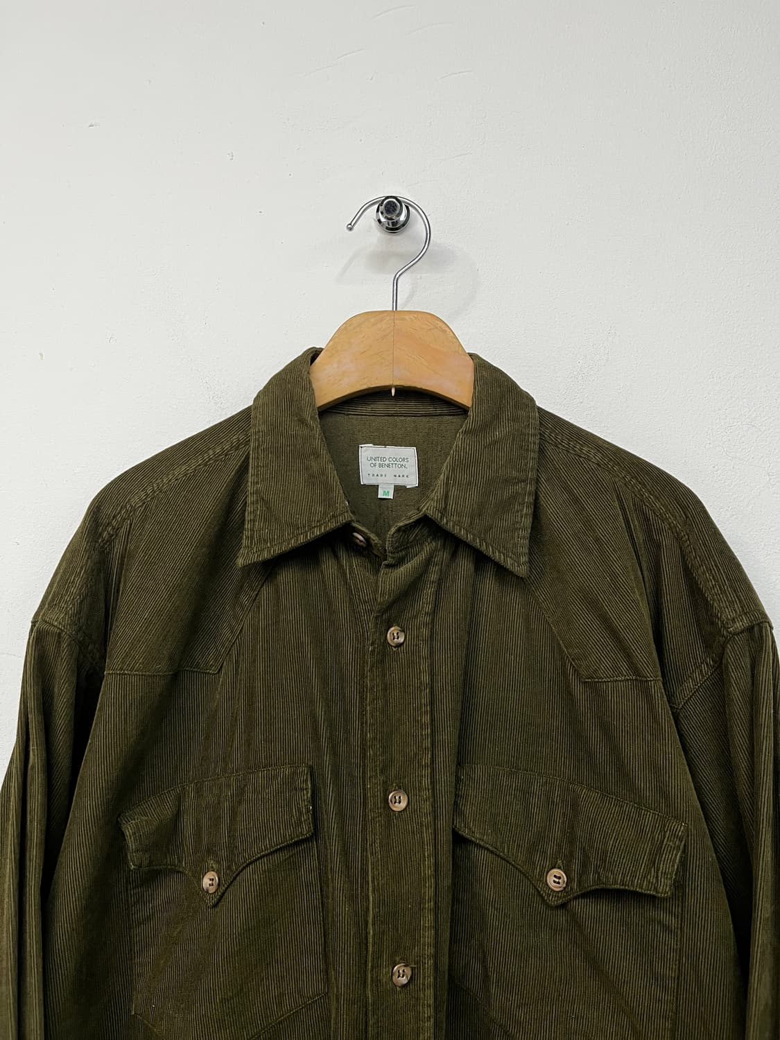 베네통 코듀로이 셔츠 상품이미지6