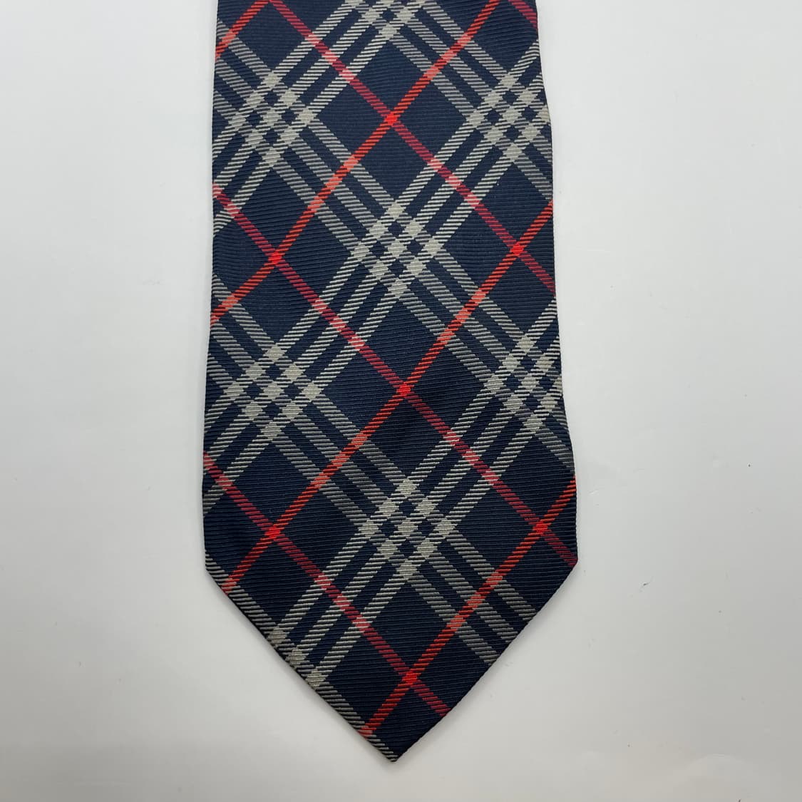 458) (BURBERRYS) 버버리 패턴 넥타이 상품이미지3