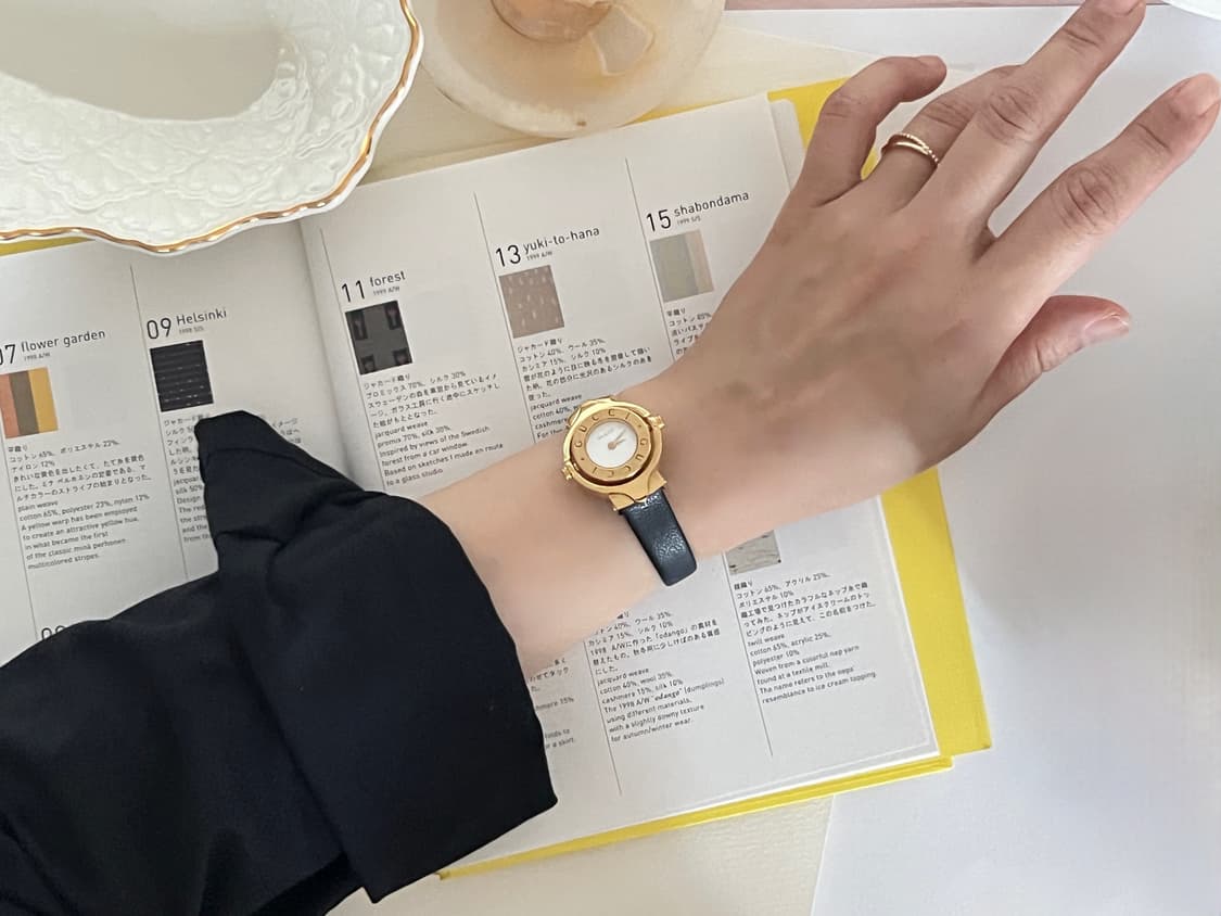 GUCCI 옐로우 골드 턴 케이스 구찌 시계 상품이미지10