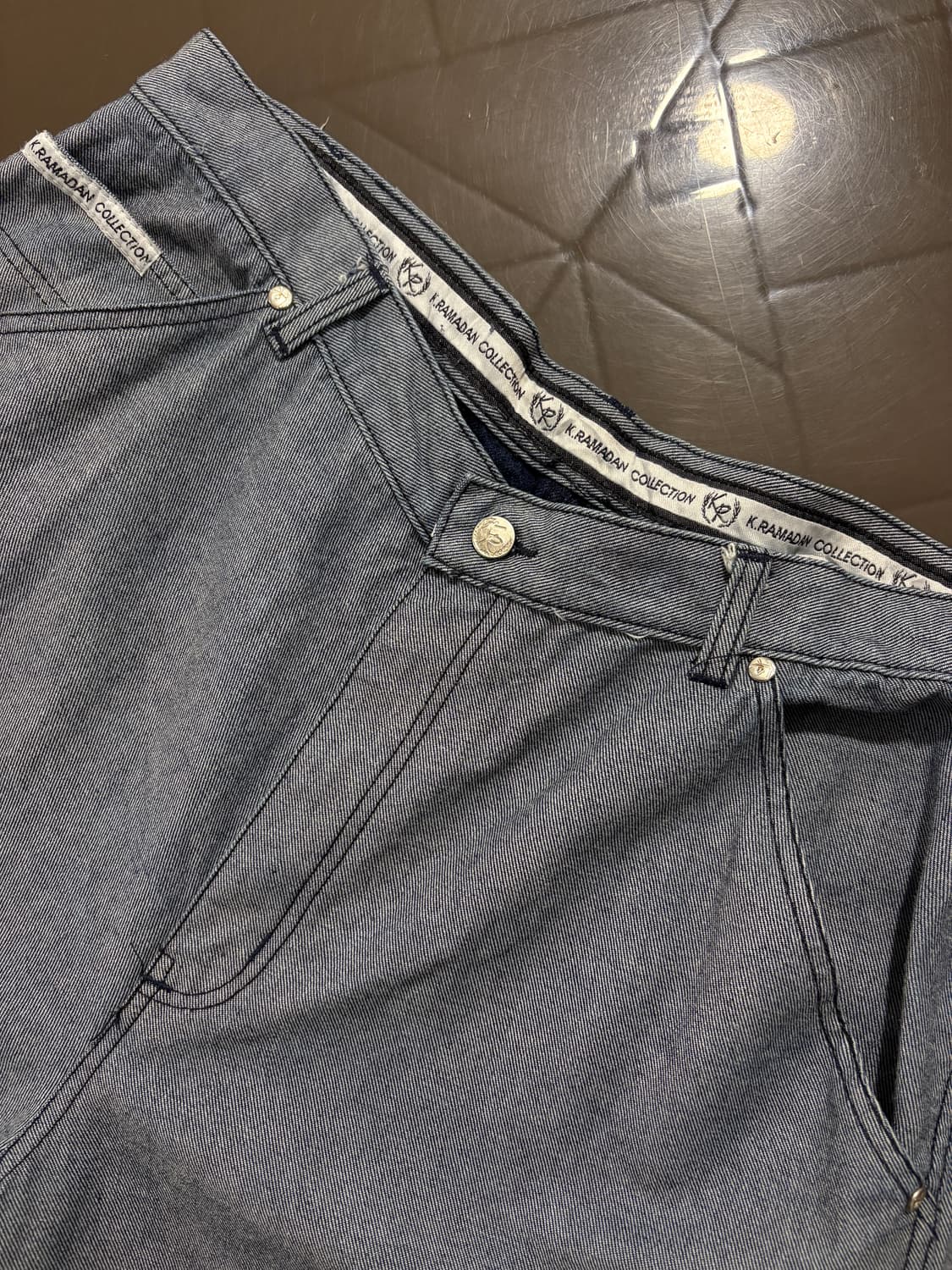 빈티지 힙합 데님팬츠 상품이미지3