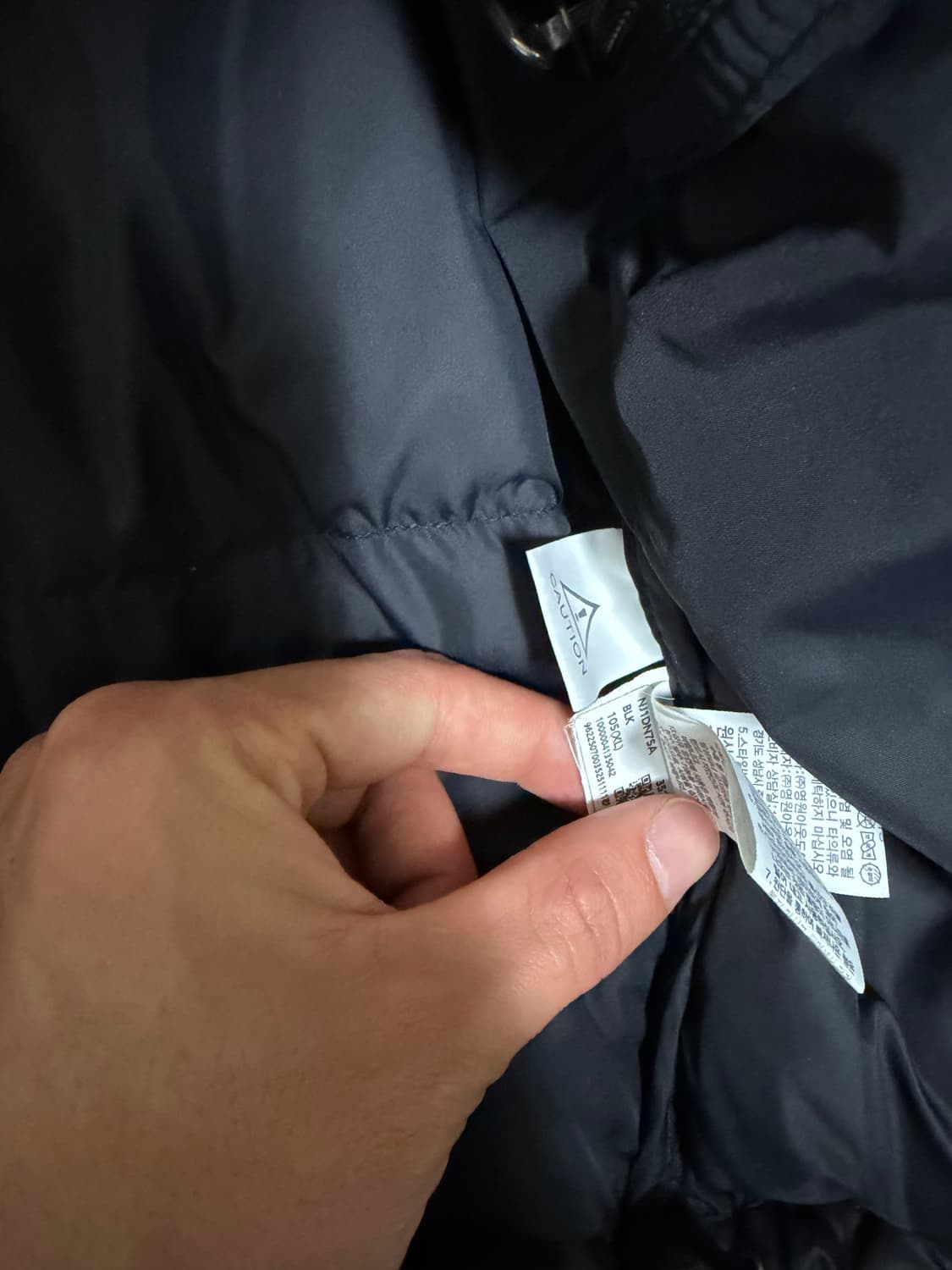 노스페이스 눕시 1996 블랙 XL 상품이미지3