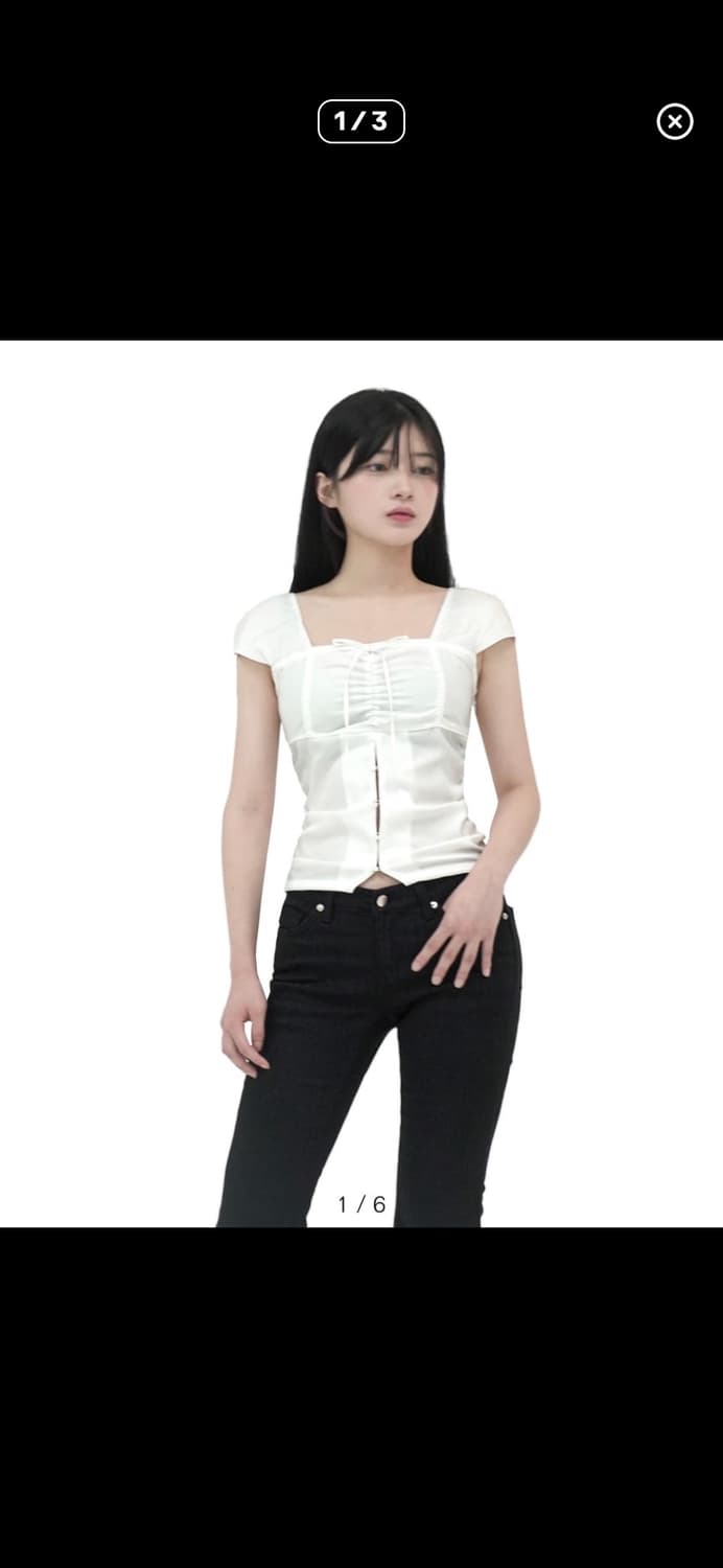 포어링 블라우스 상품이미지1