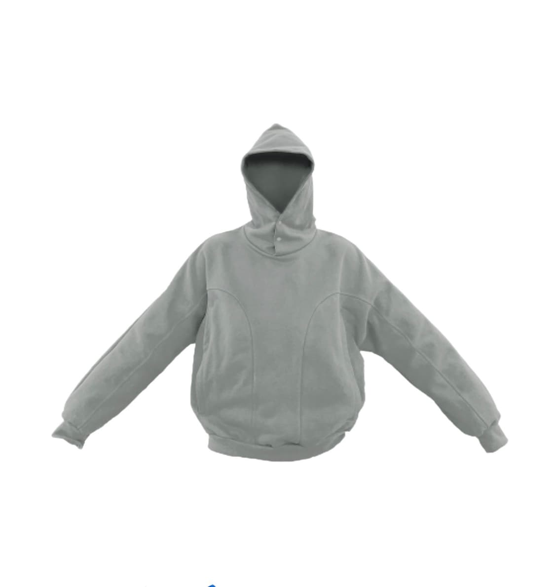 그레일즈 지오메트리 후드(애쉬 세이지) 2size 상품이미지1