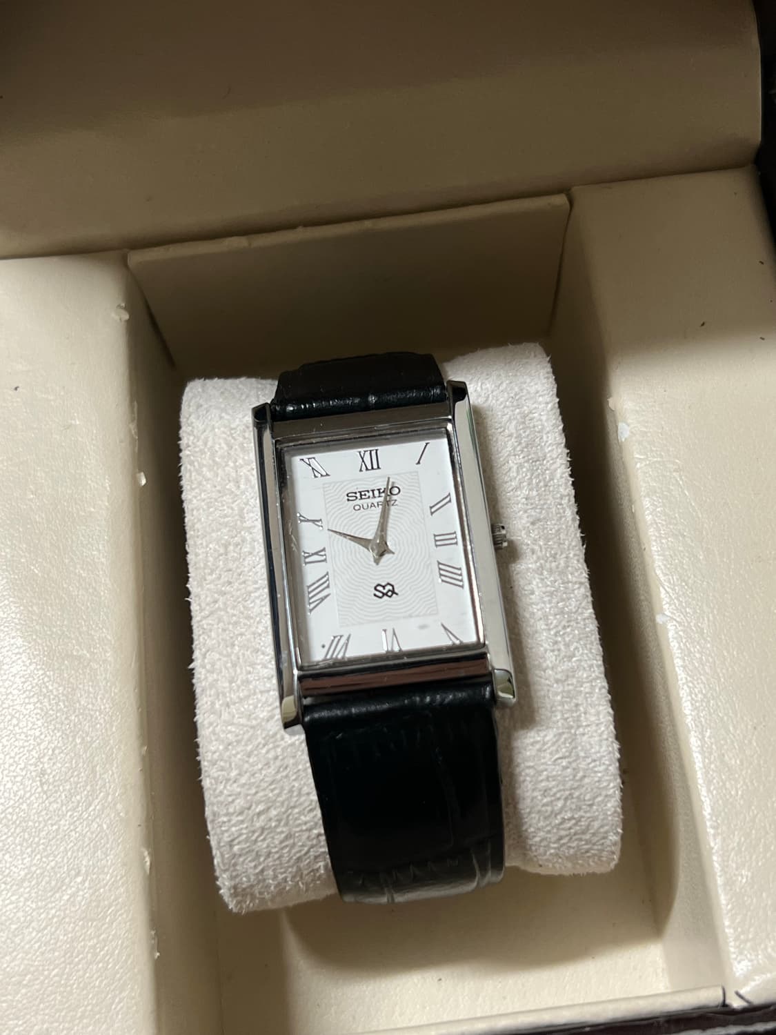 세이코 탱크 쿼츠 모델 상품이미지2