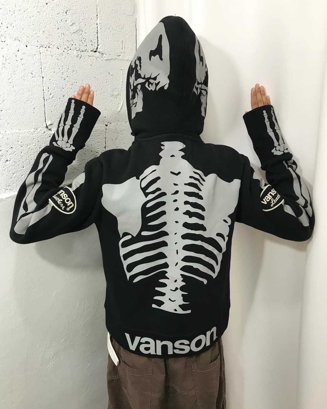 Vanson Bone Hood Zip-Up 상품이미지1