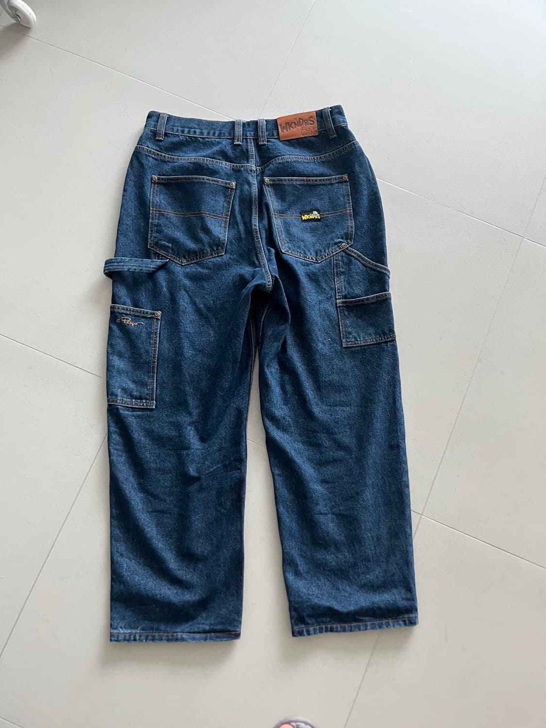 위캔더스 데님 카펜터 팬츠 상품이미지3