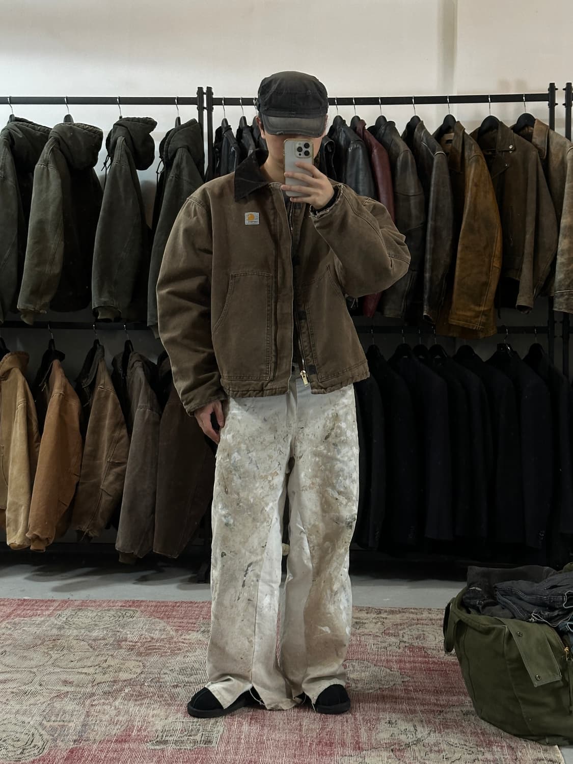 90s OG USA Made 칼하트 J22 아크틱 칼하트 디트로이트 자켓 상품이미지2