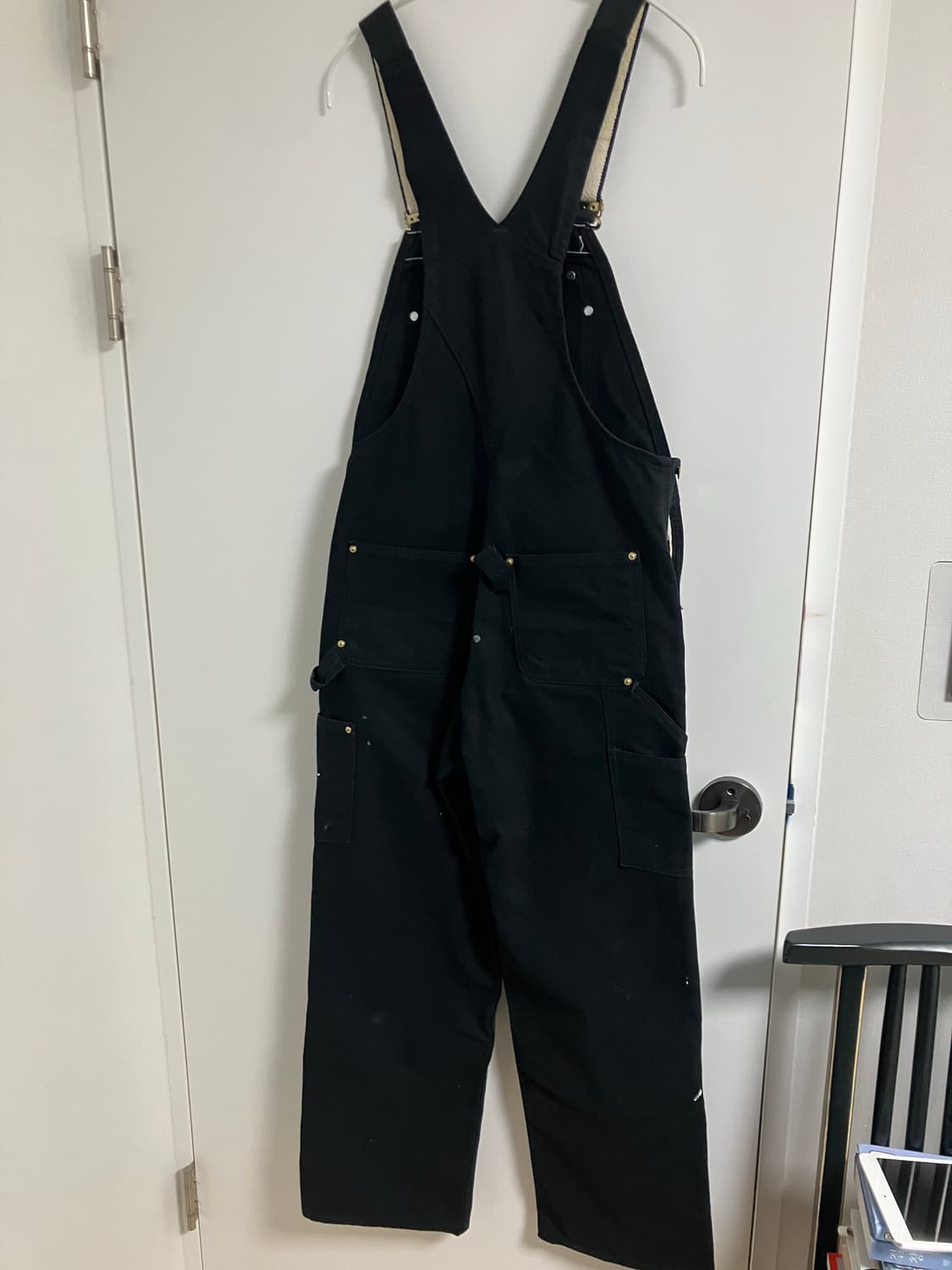 빈티지 페인트 칼하트 wip 오버롤 상품이미지2