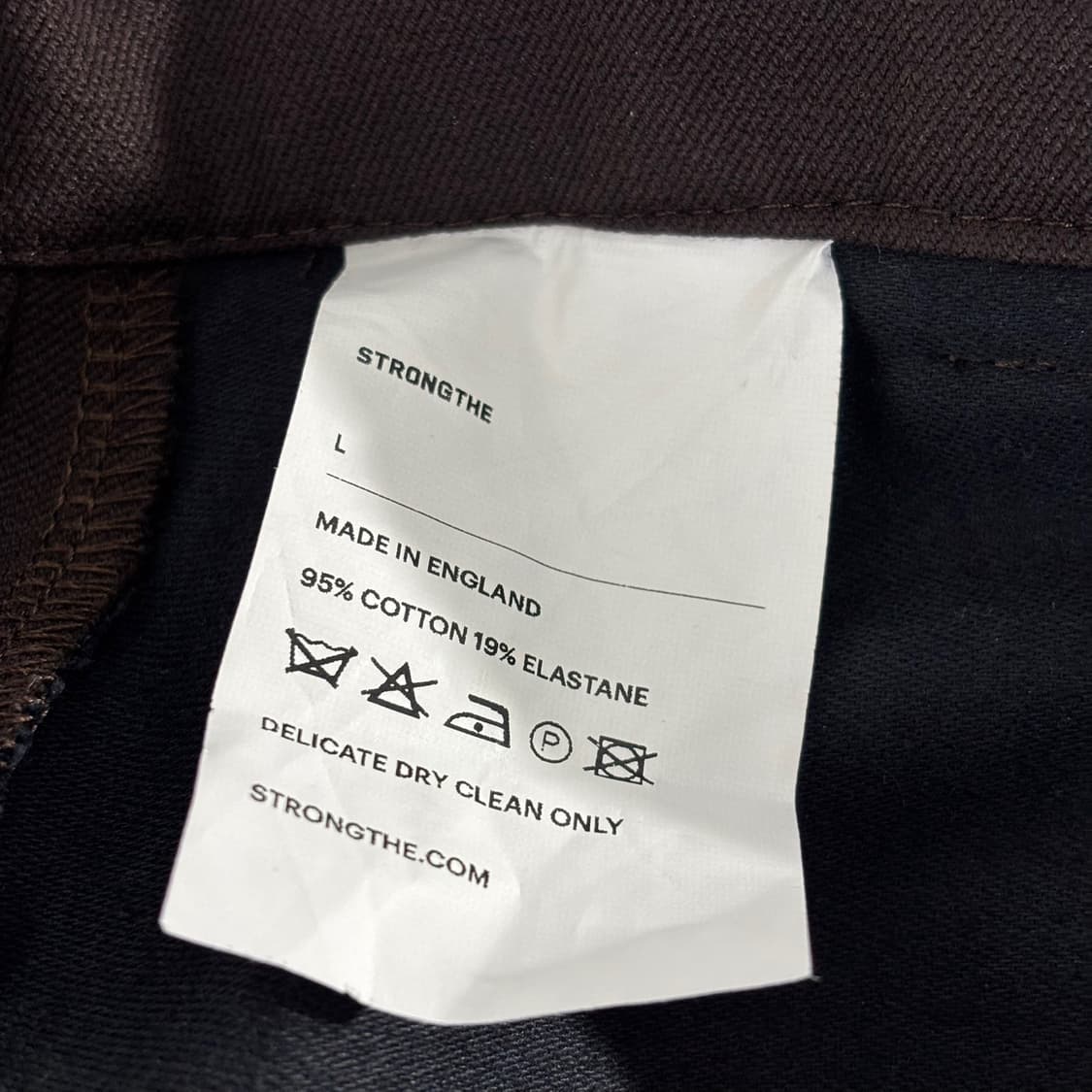 L) strongthe 스트롱더 와이드 테일러드 트라우저 상품이미지5