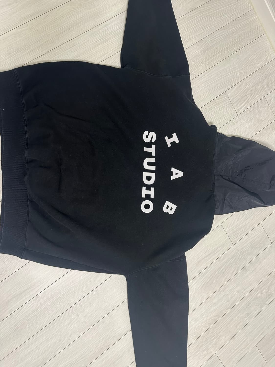 아이앱스튜디오 우븐 후드티 팝니다 상품이미지2