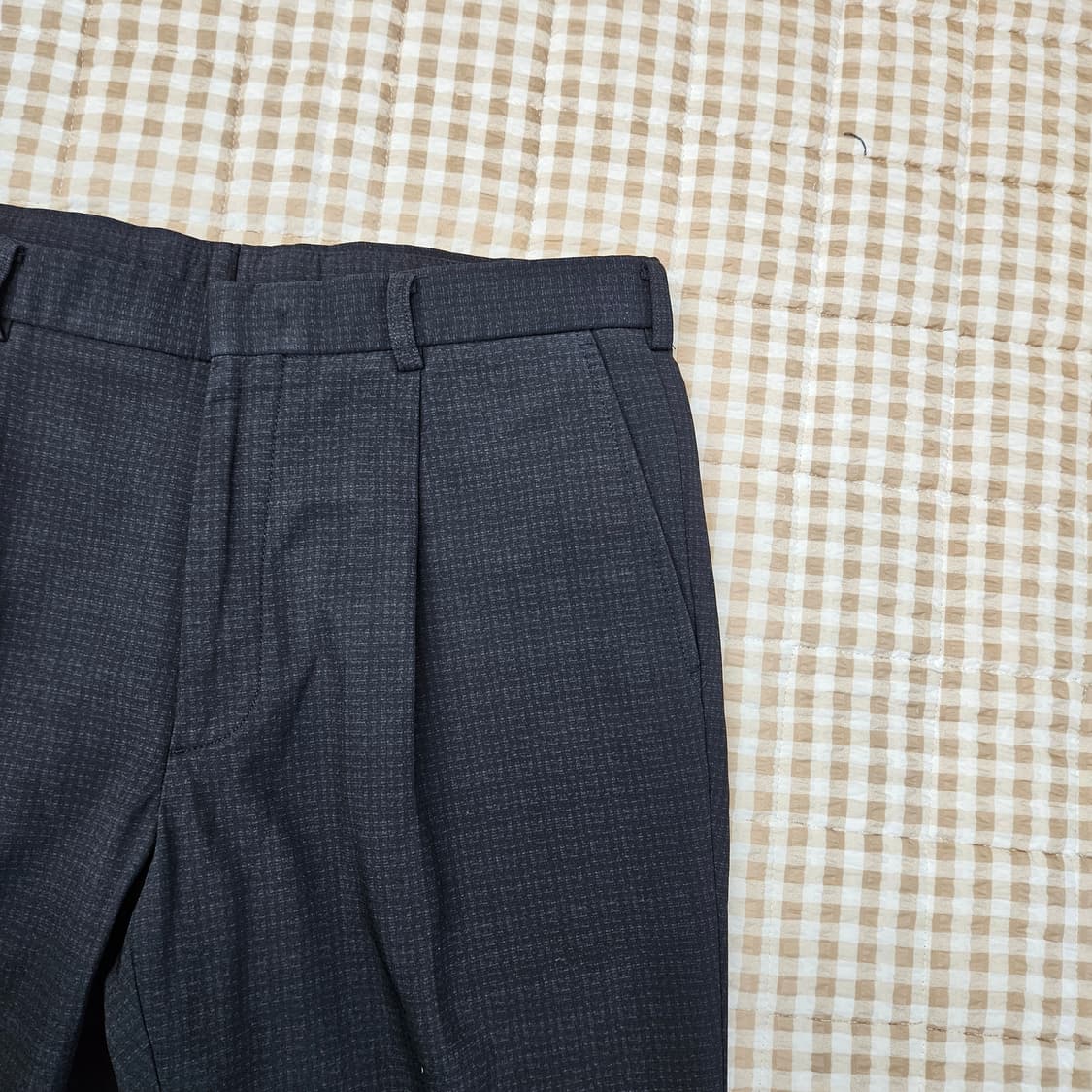 오스틴리드 기모 와이드 슬랙스 남자32 상품이미지3