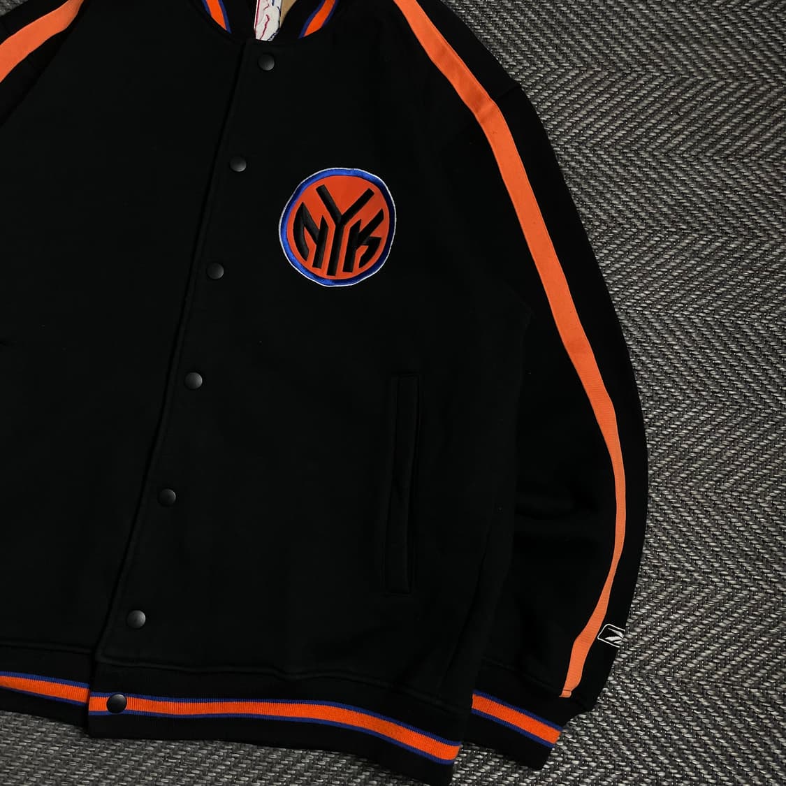 00s 리복 NBA 뉴욕 닉스 올드스쿨 바시티 자켓o 4808 상품이미지2