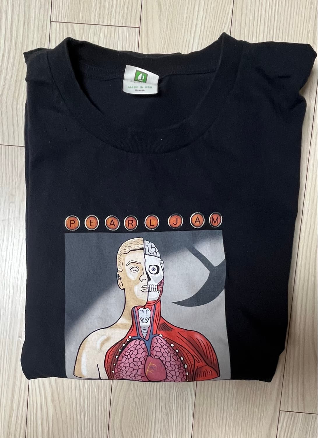 00s pearljam t shirts(00년대 펄잼 백스페이서 티셔츠) 상품이미지1