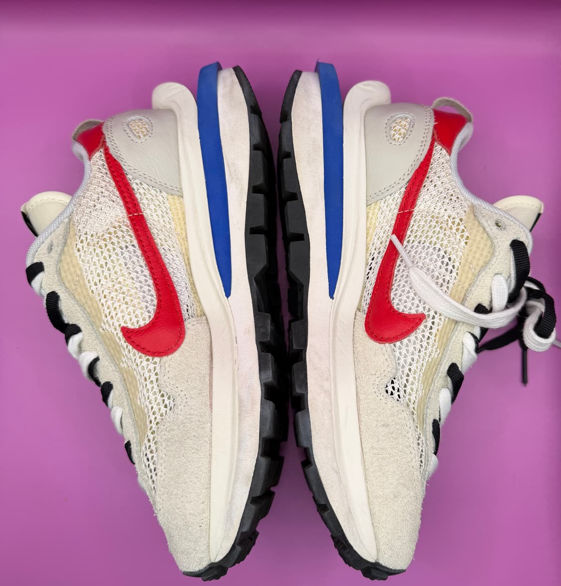 나이키 x 사카이 베이퍼와플 푸시아 로열 (235) 상품이미지5