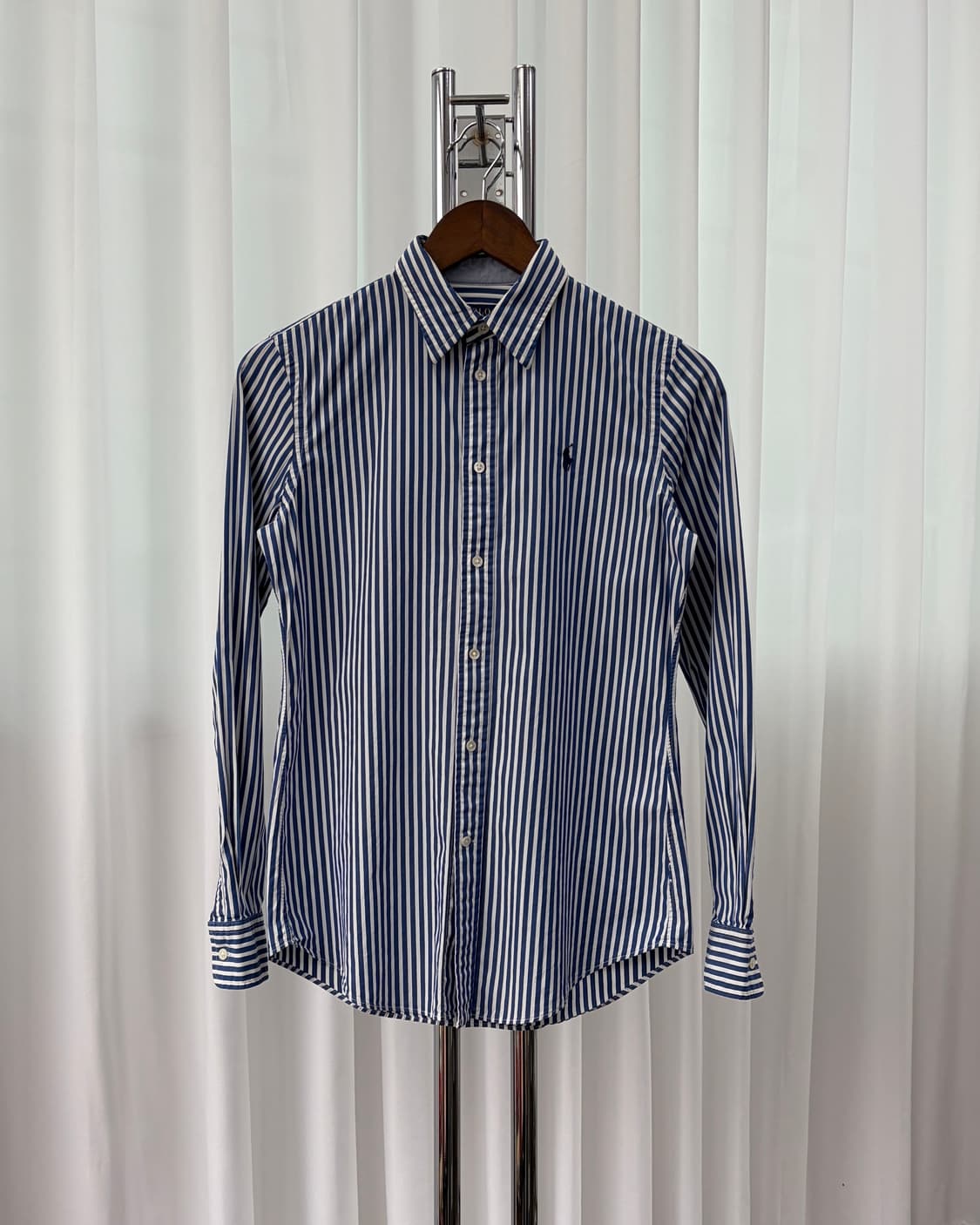 [S]폴로 랄프로렌 여성 스트라이프 포플린 셔츠 상품이미지2