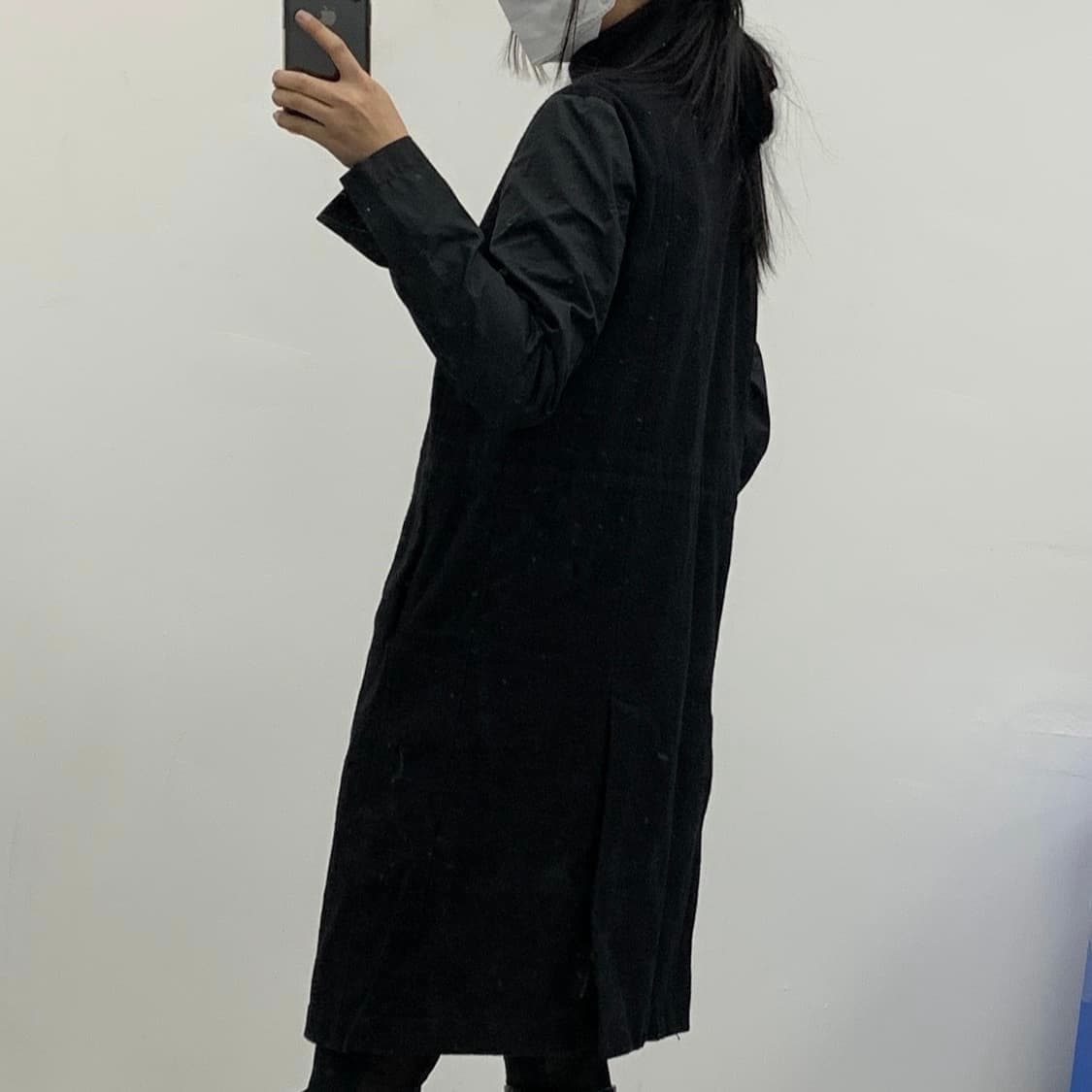 MM6 마르지엘라 하이넥 코트 상품이미지5