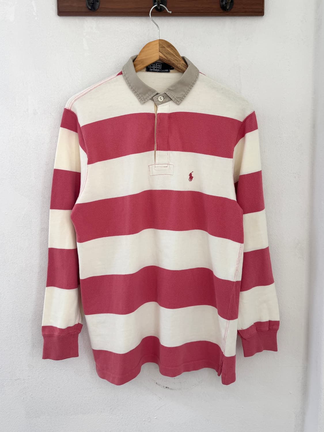 폴로 핑크 럭비티 상품이미지2