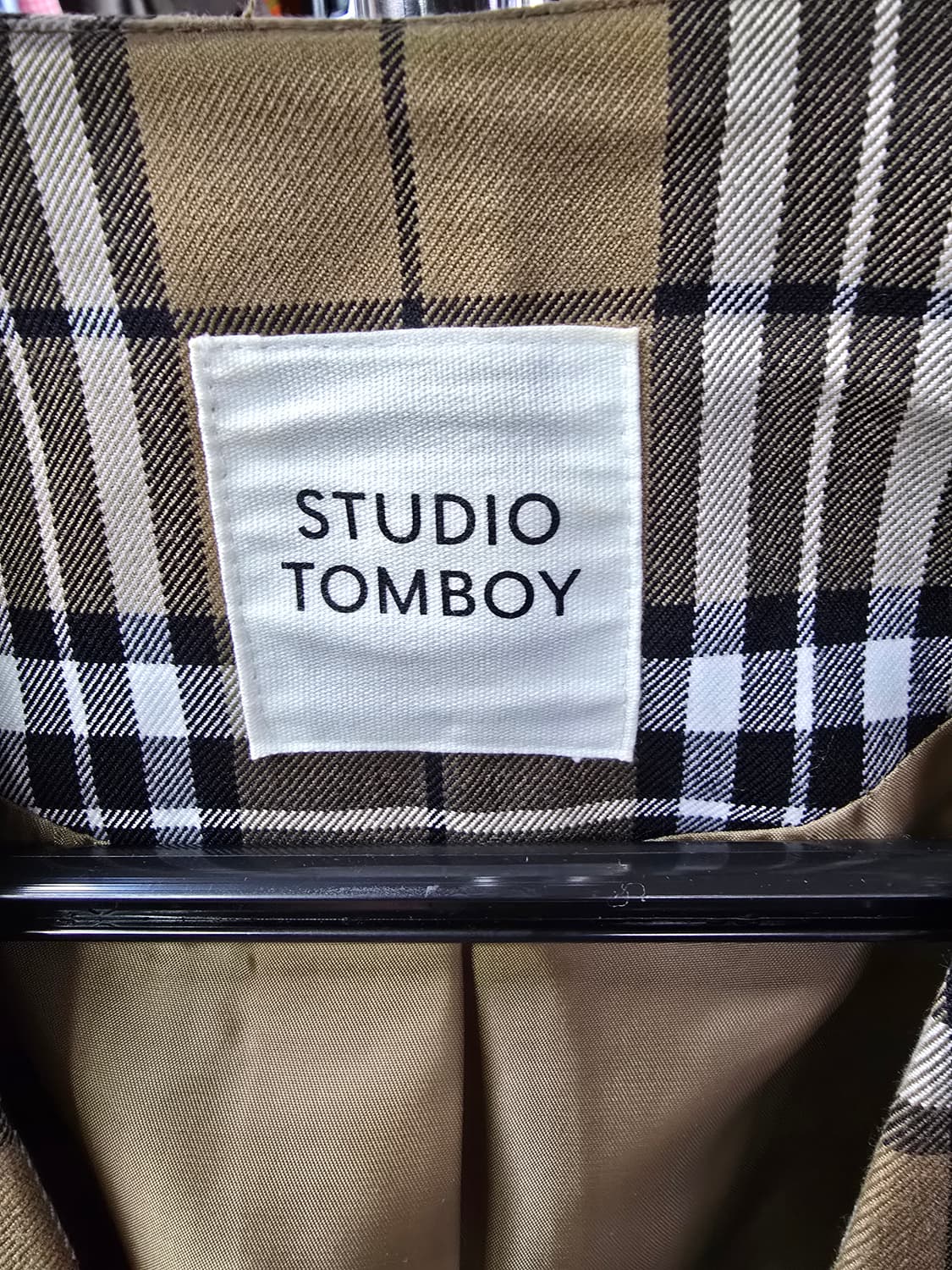 스튜디오톰보이 체크 자켓 (1418) 상품이미지3