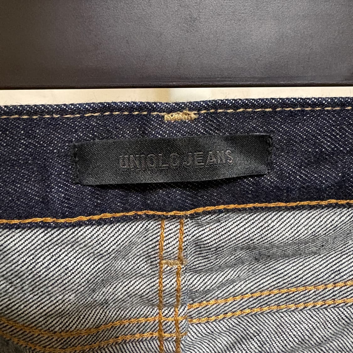 유니클로 셀비지 데님팬츠 / 32 상품이미지7