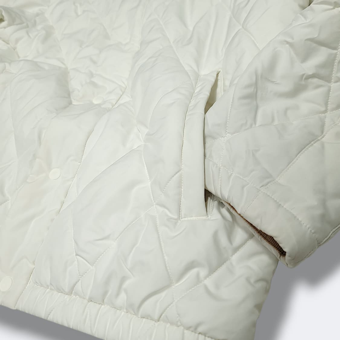 [100] 르꼬끄 스포르티브 아이보리 에센스 경량 자켓 상품이미지5