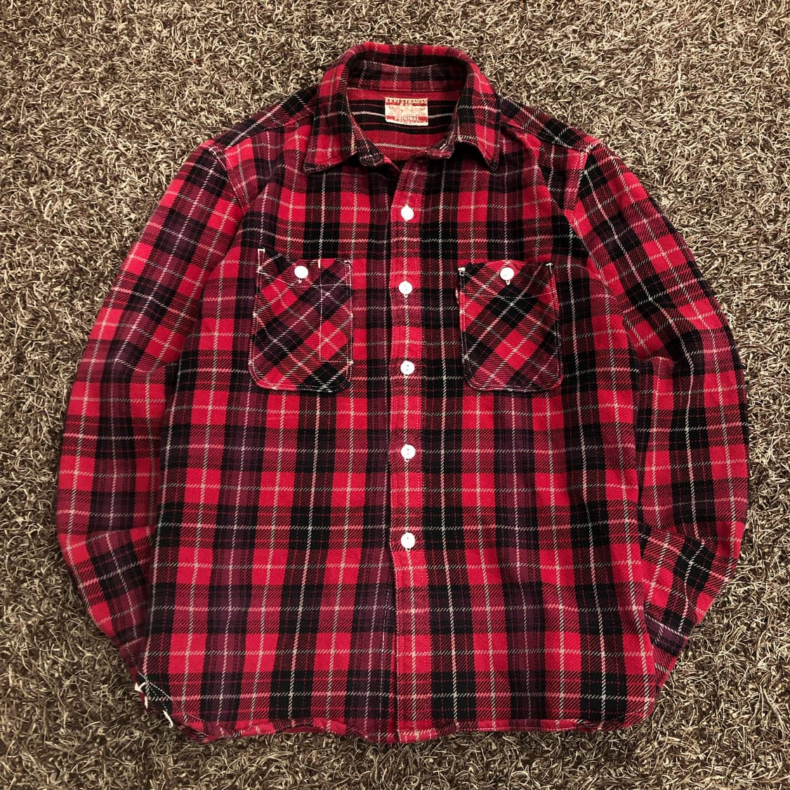 리바이스 00s 헤비 플란넬 셔츠 상품이미지1