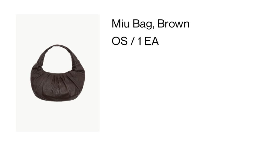 Belle anna 벨안나 숄더백 Miu Bag 미우 백 상품이미지4