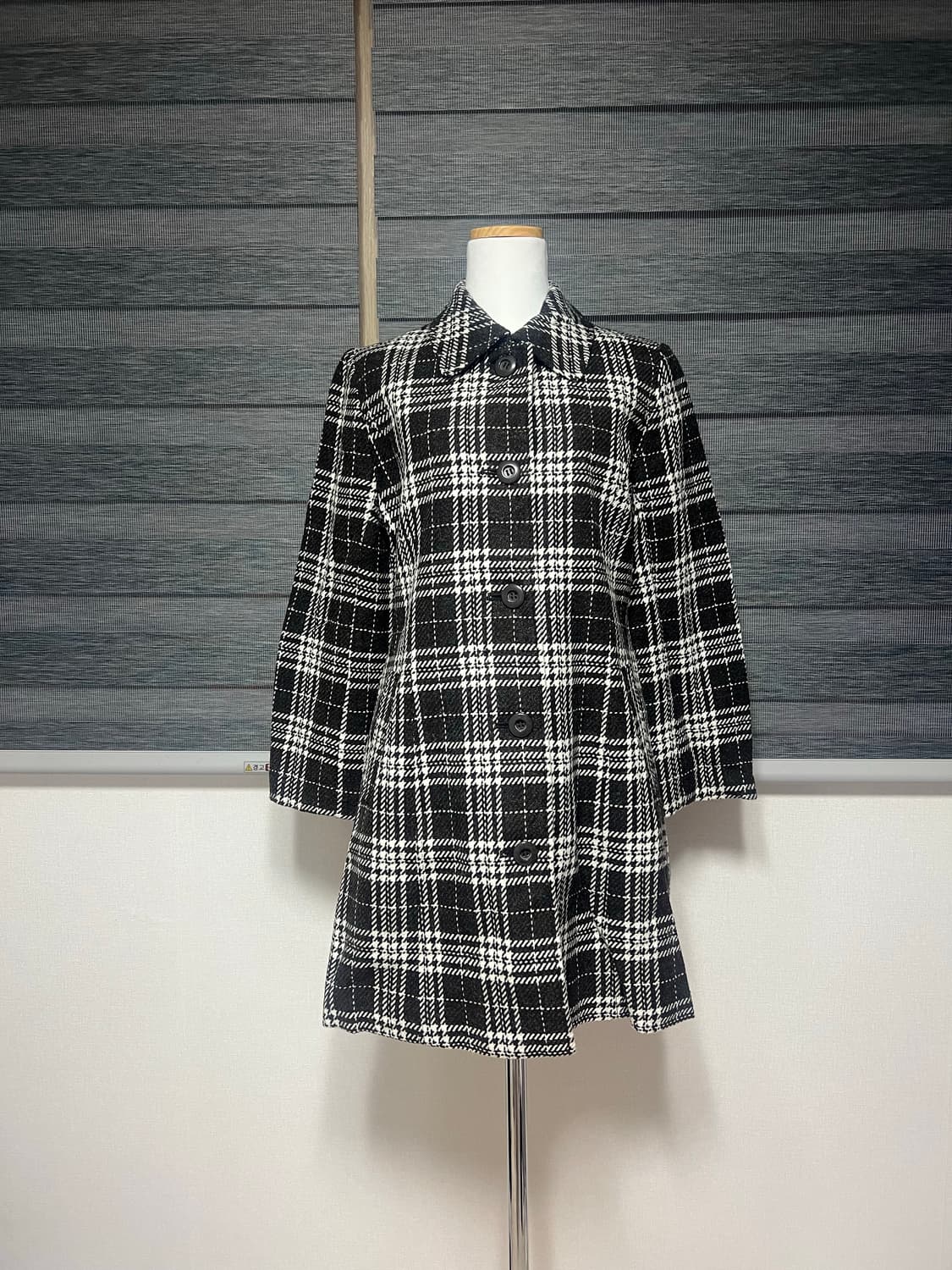 체크 코트  상품이미지1