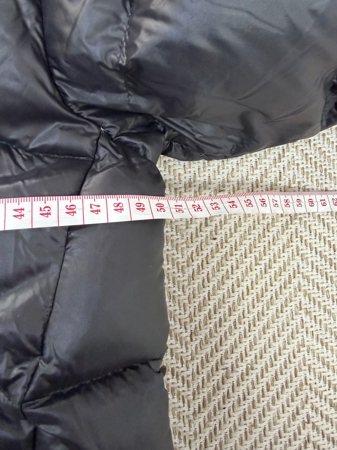 정품) 노스페이스 블랙 700 눕시 패딩 90 상품이미지9