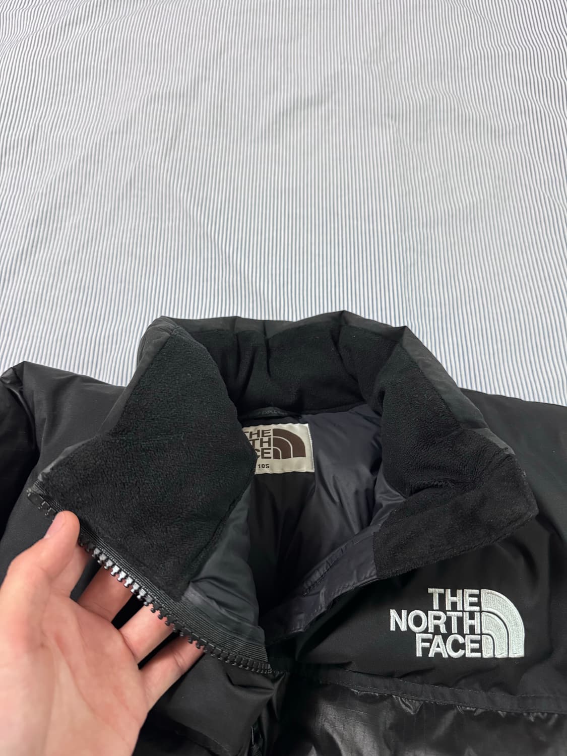 (S급) 노스페이스 화이트 라벨 노벨티 눕시 RDS 다운 자켓 블랙 상품이미지8