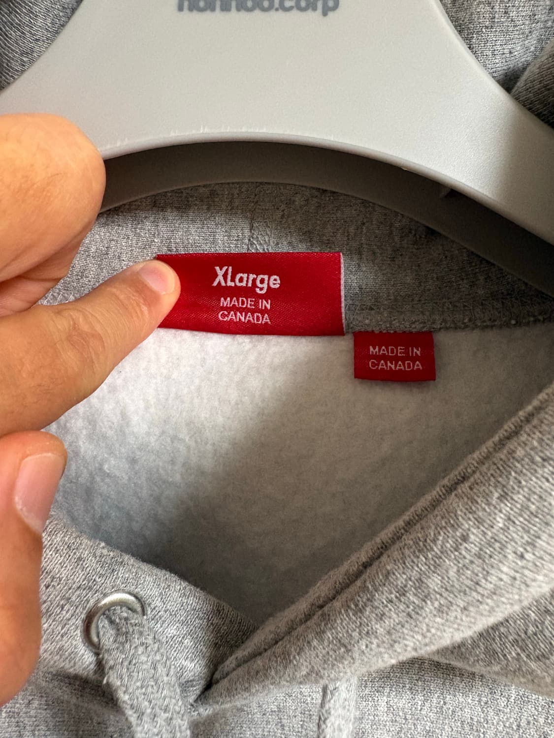 [XL] 슈프림 박스로고 후드 헤더 그레이 (25FW) 상품이미지3