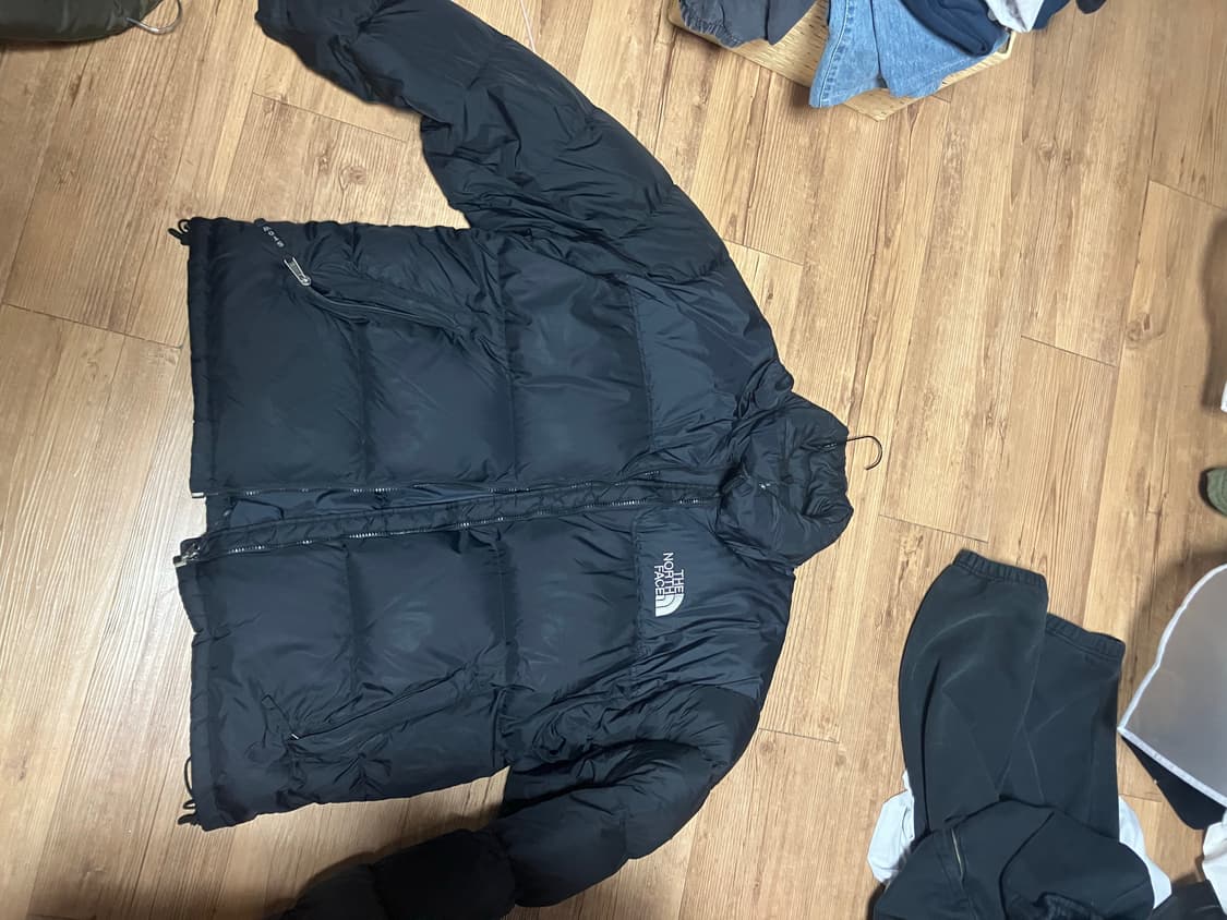 노스페이스 눕시 700 패딩 블랙 XL 상품이미지1