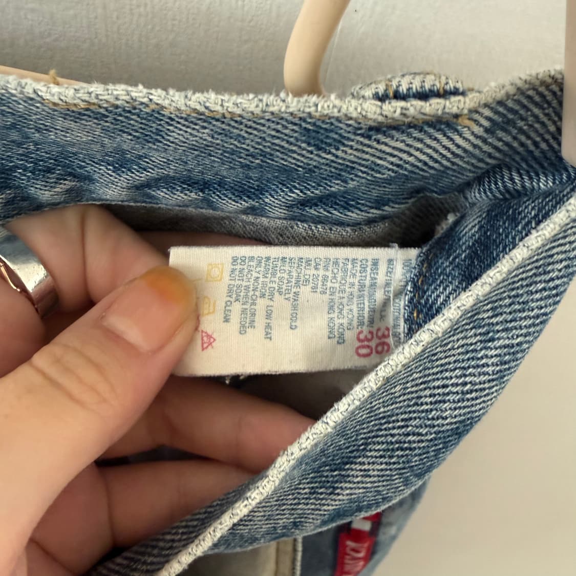 타미힐피거 데님 팬츠[사이드로고]36/30 상품이미지5