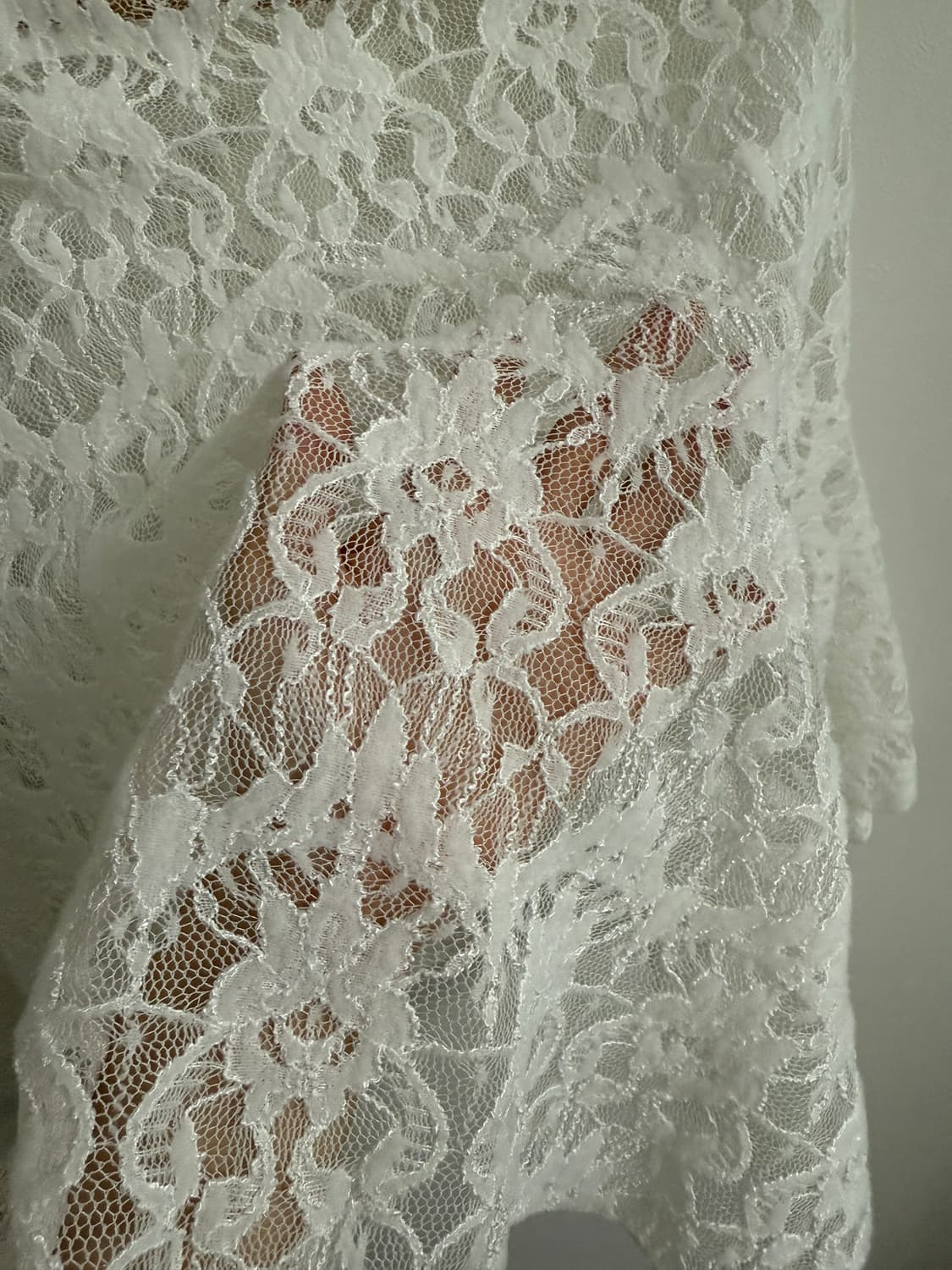 레이어드 레이스 스커트 상품이미지4