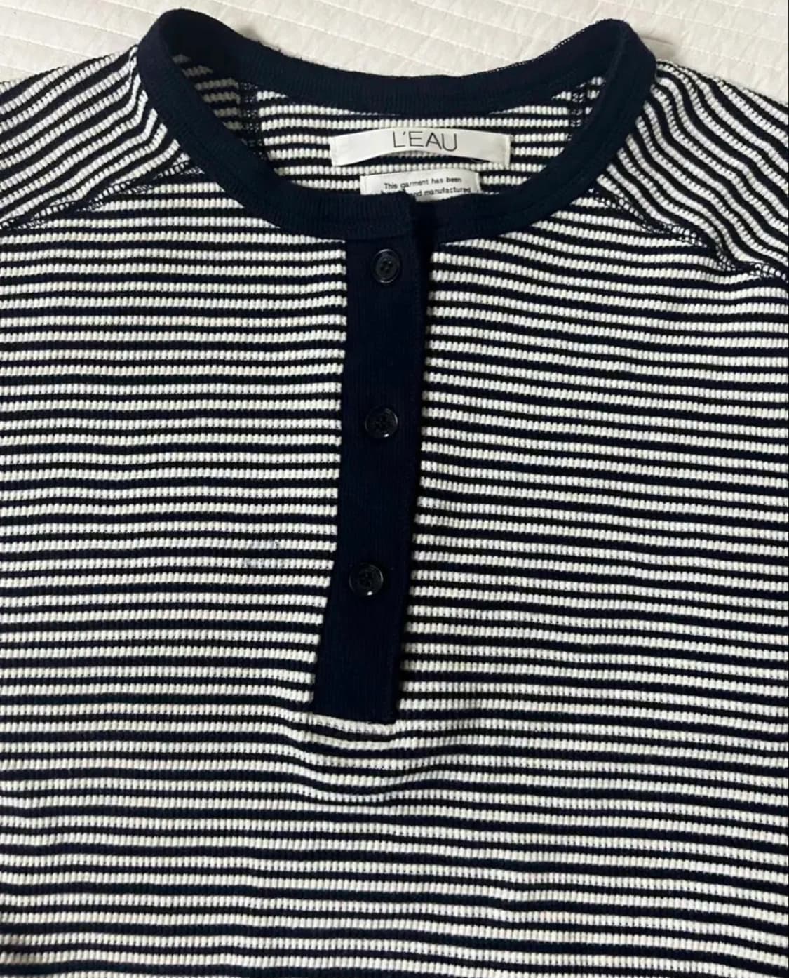 Leau 와플 티셔츠 상품이미지4