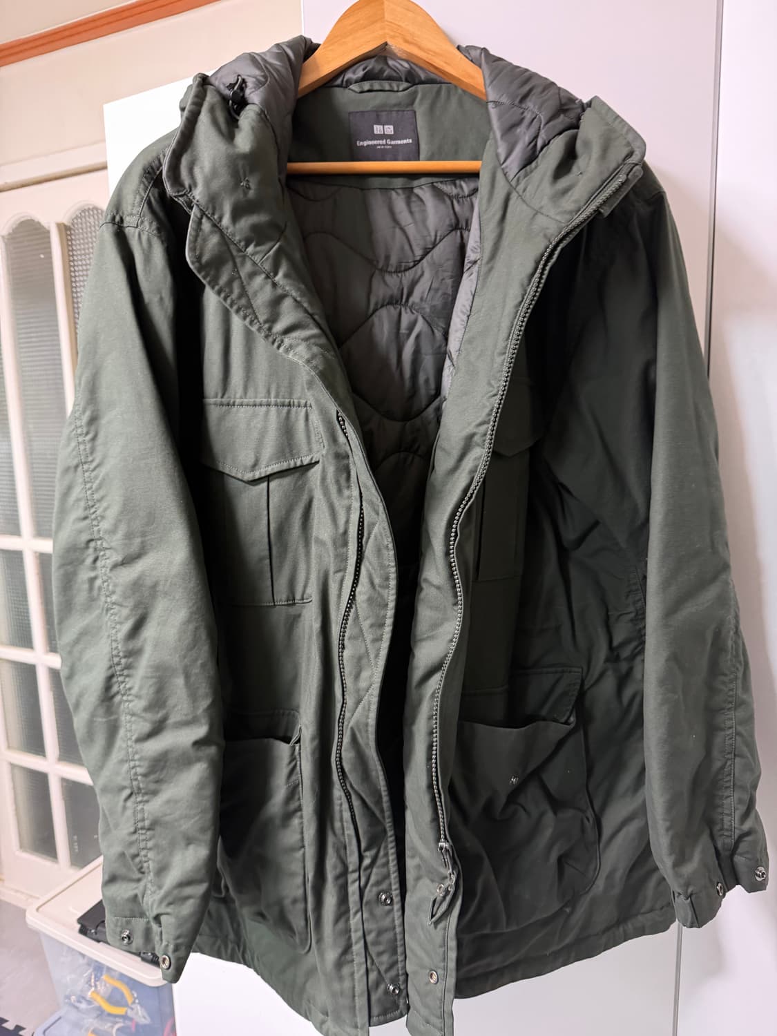 유니클로 엔지니어드가먼츠 유틸리티자켓 판매합니다 상품이미지3