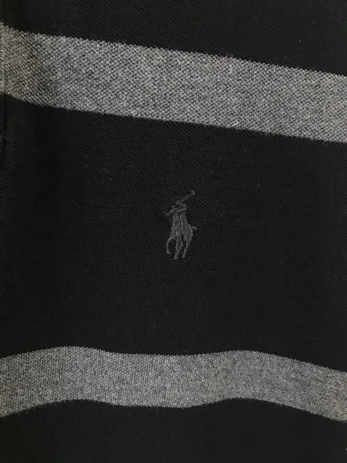 폴로 랄프로렌 자수로고 단가라 피케 반팔 카라 티셔츠 상품이미지3