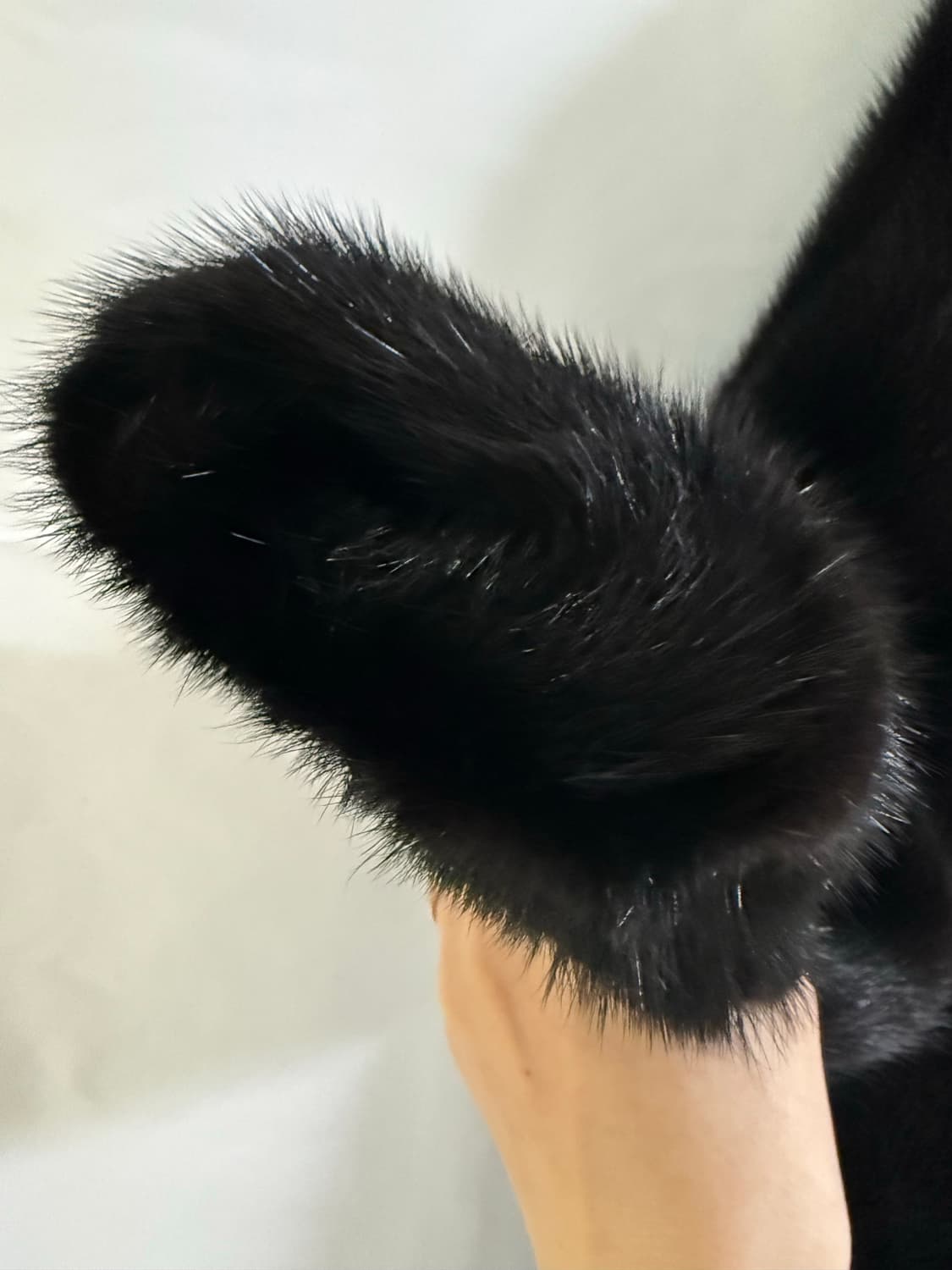 풀스킨 블랙 밍크코트 상품이미지3