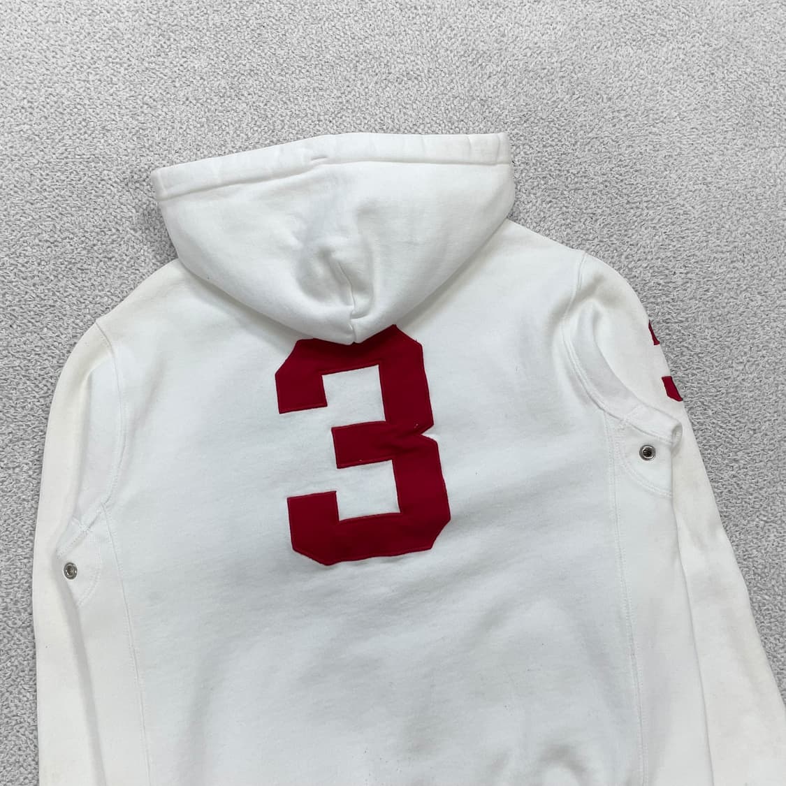 폴로 랄프로렌 LXVII 빅 포니 럭비 후드티 화이트 상품이미지4