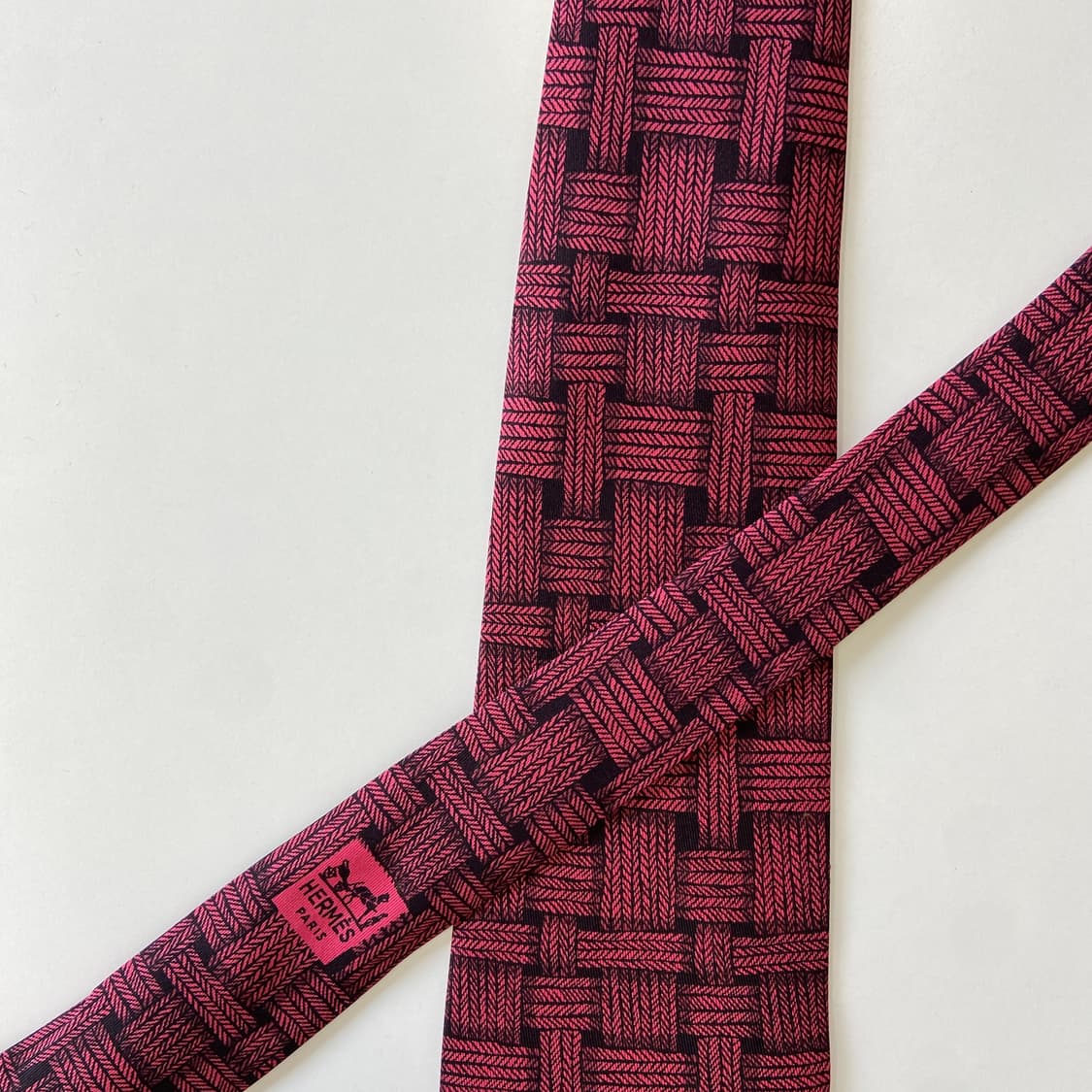 에르메스 명품 정품넥타이(HERMES) 10.1cm 상품이미지4