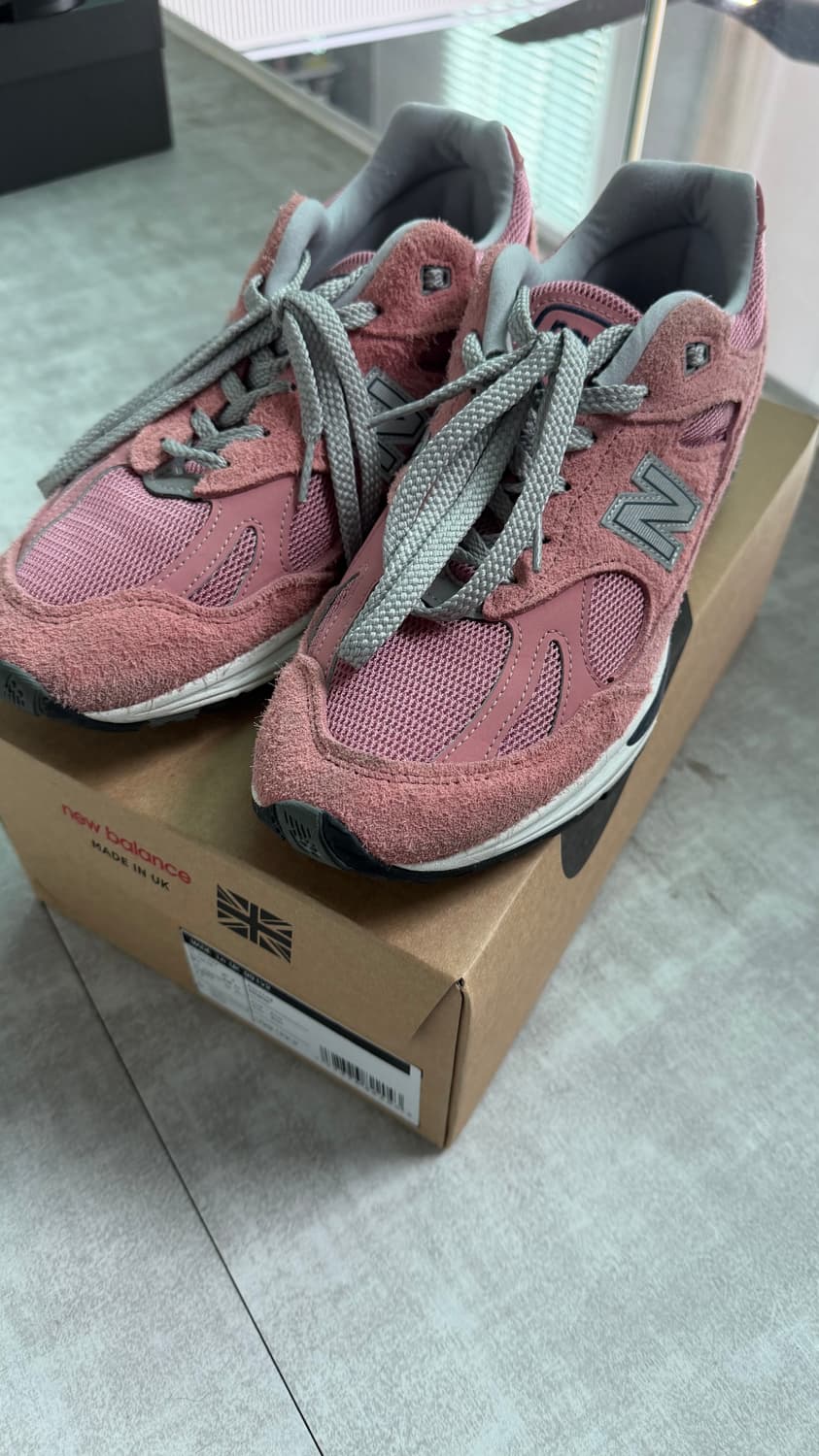 뉴발란스/991v2/uk/275/브랜디드에프리콧 상품이미지1