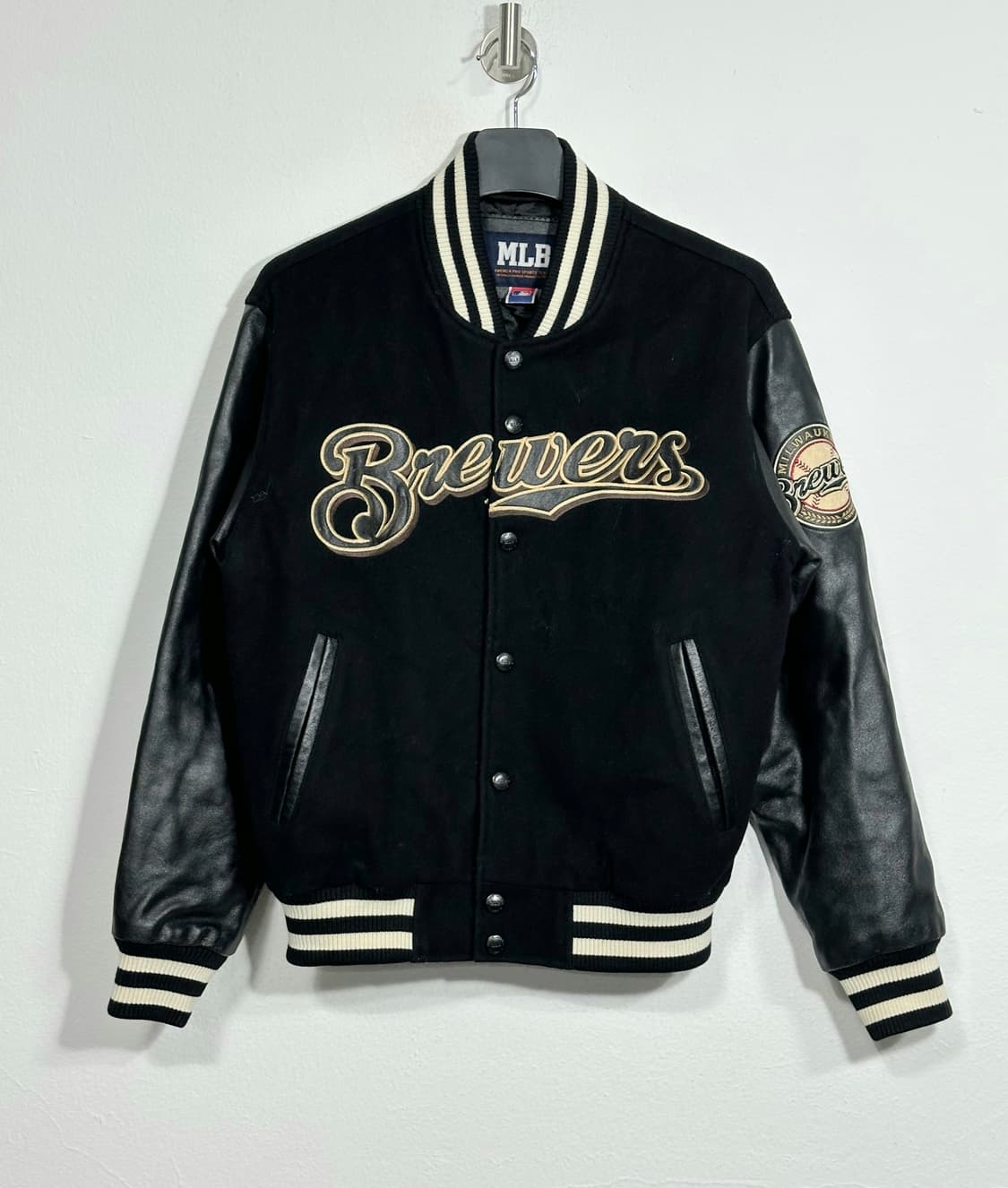 MLB 밀워키 브루어스 바시티자켓 M 상품이미지1